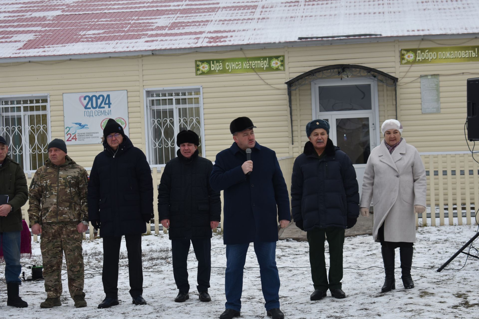 Кече Мәме авылында Россия Герое Владимир Козин хөрмәтенә бюст ачылды