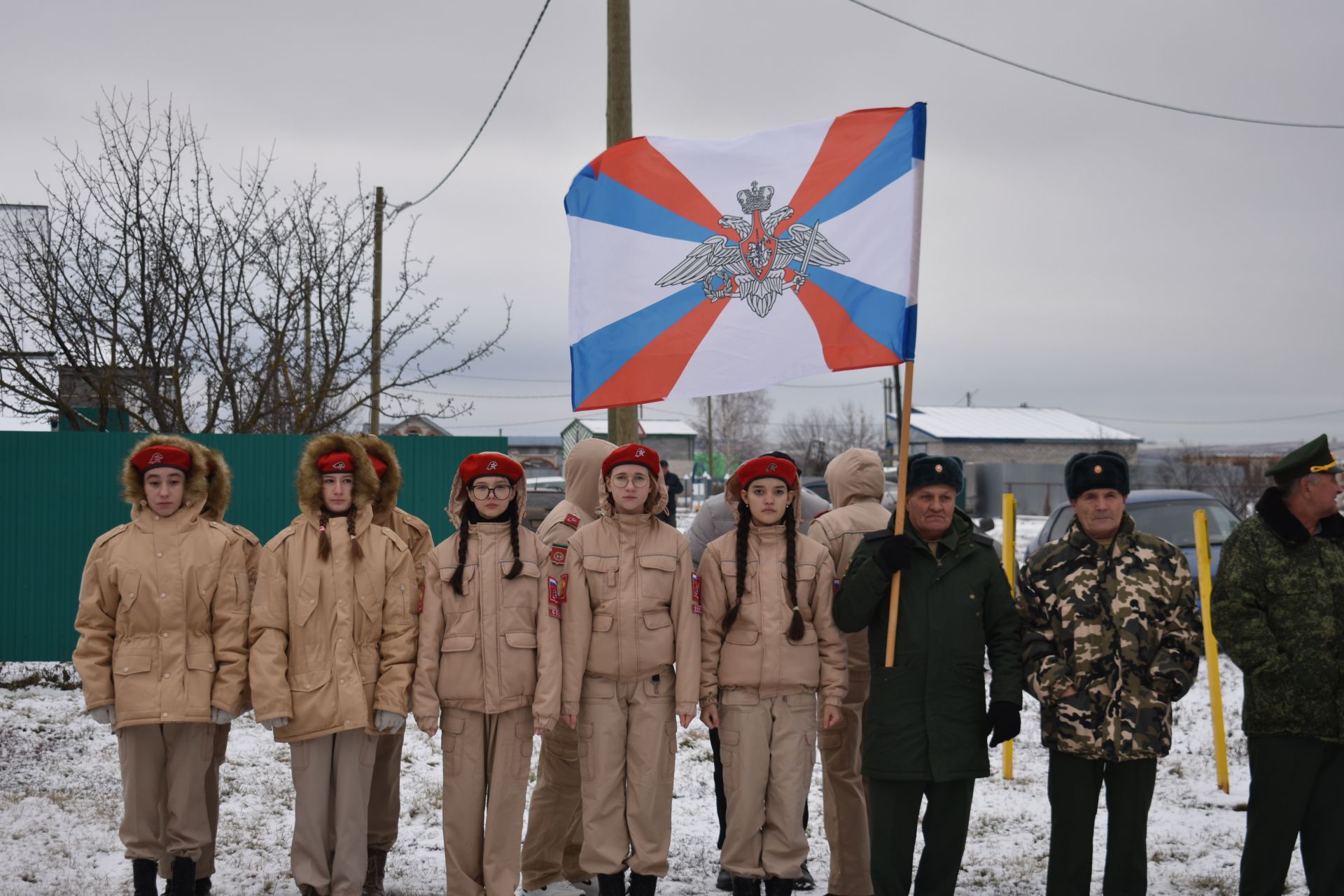 Кече Мәме авылында Россия Герое Владимир Козин хөрмәтенә бюст ачылды