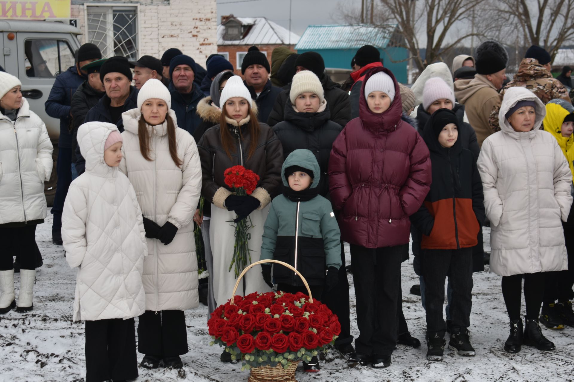 Кече Мәме авылында Россия Герое Владимир Козин хөрмәтенә бюст ачылды