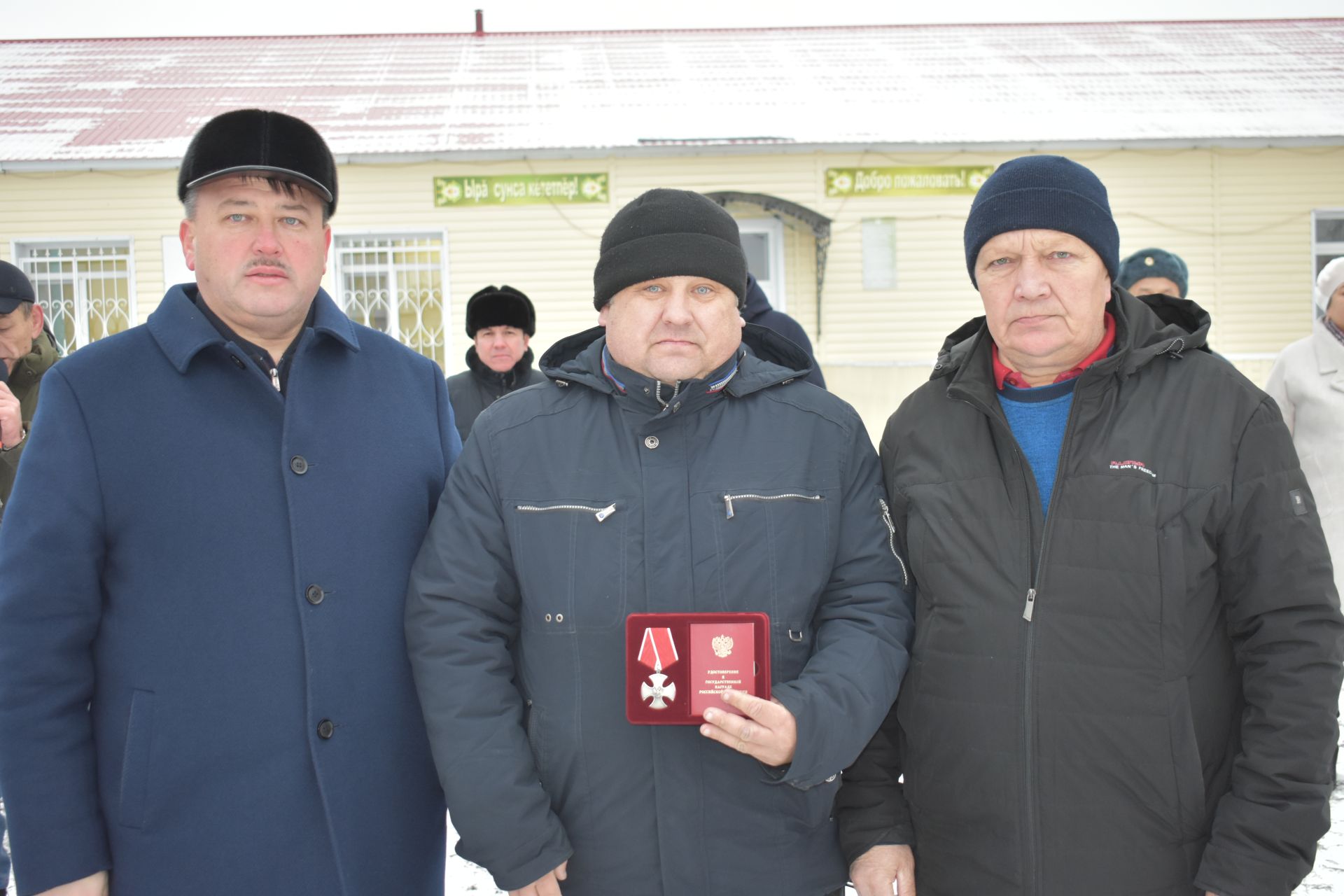 Кече Мәме авылында Россия Герое Владимир Козин хөрмәтенә бюст ачылды