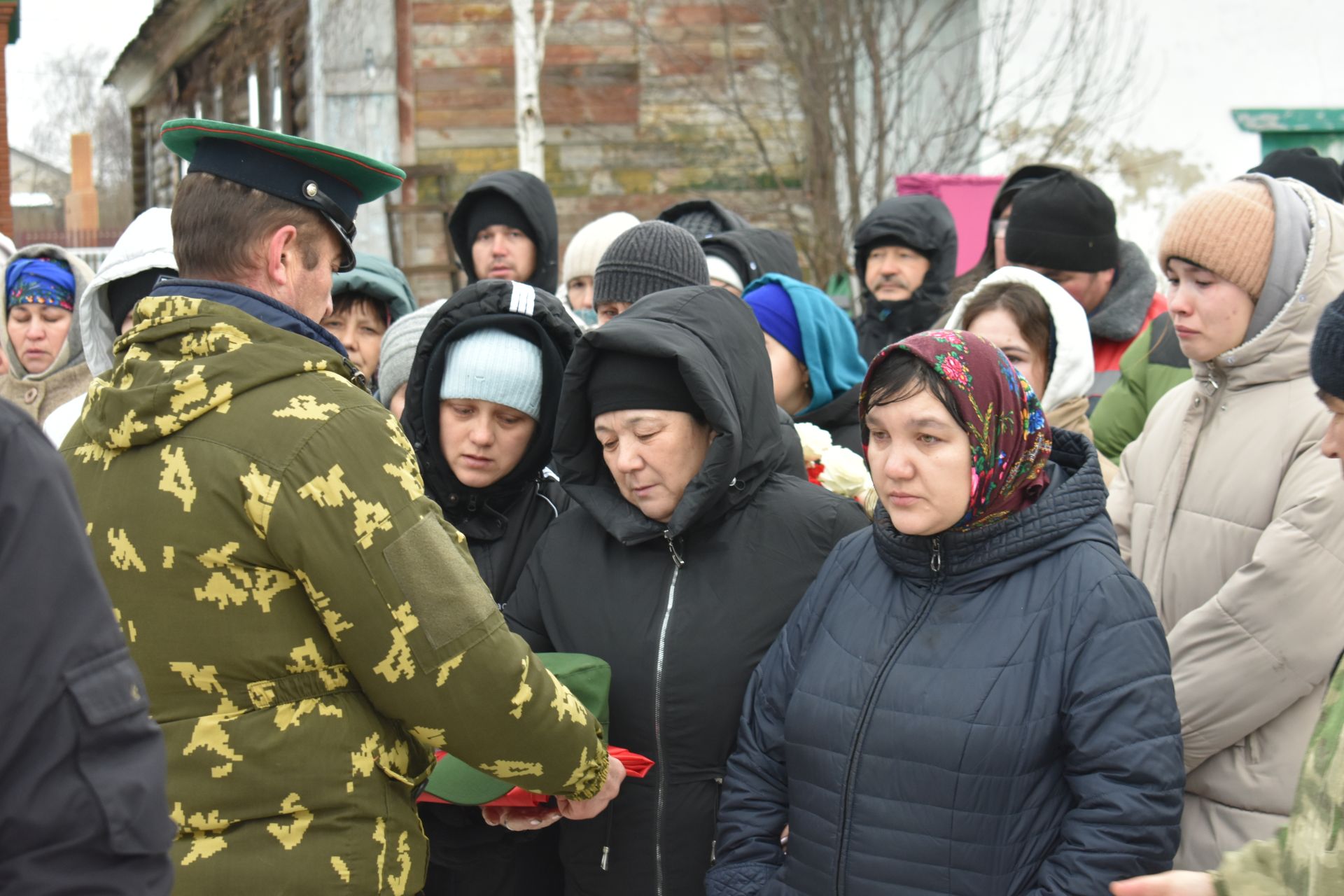 Махсус хәрби операция зонасында һәлак булган якташыбыз белән хушлаштылар