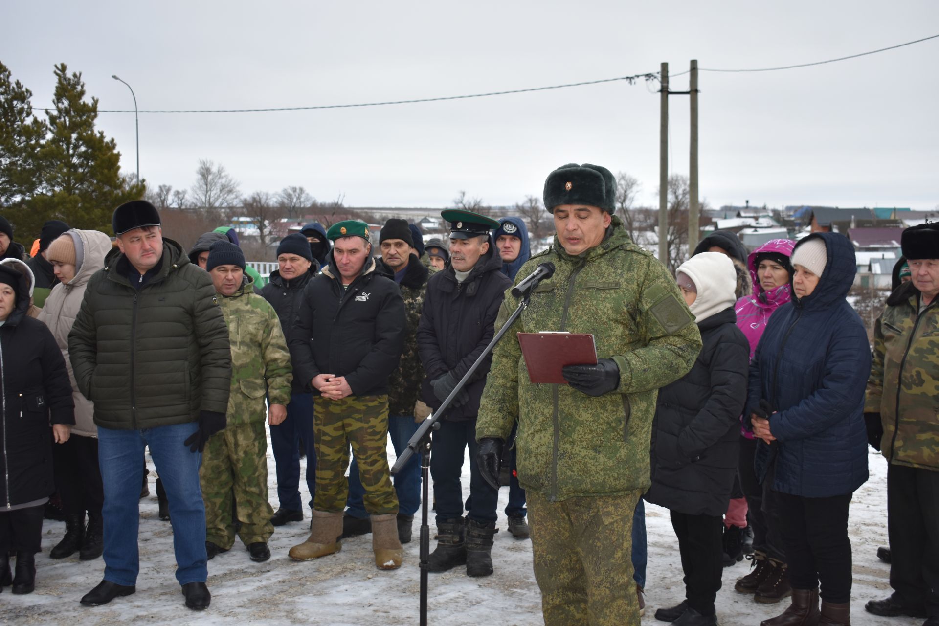 Махсус хәрби операция зонасында һәлак булган якташыбыз белән хушлаштылар