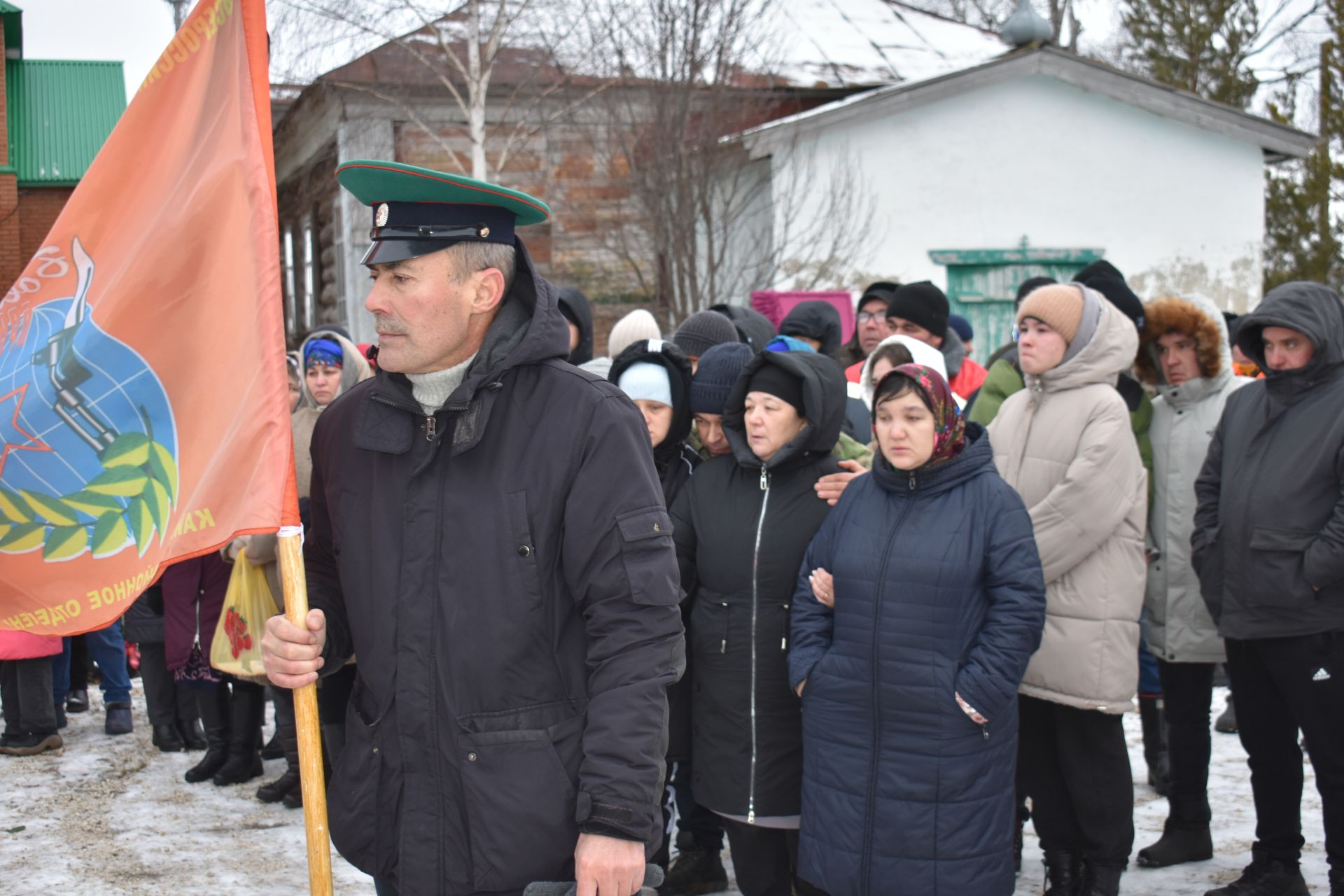 Махсус хәрби операция зонасында һәлак булган якташыбыз белән хушлаштылар