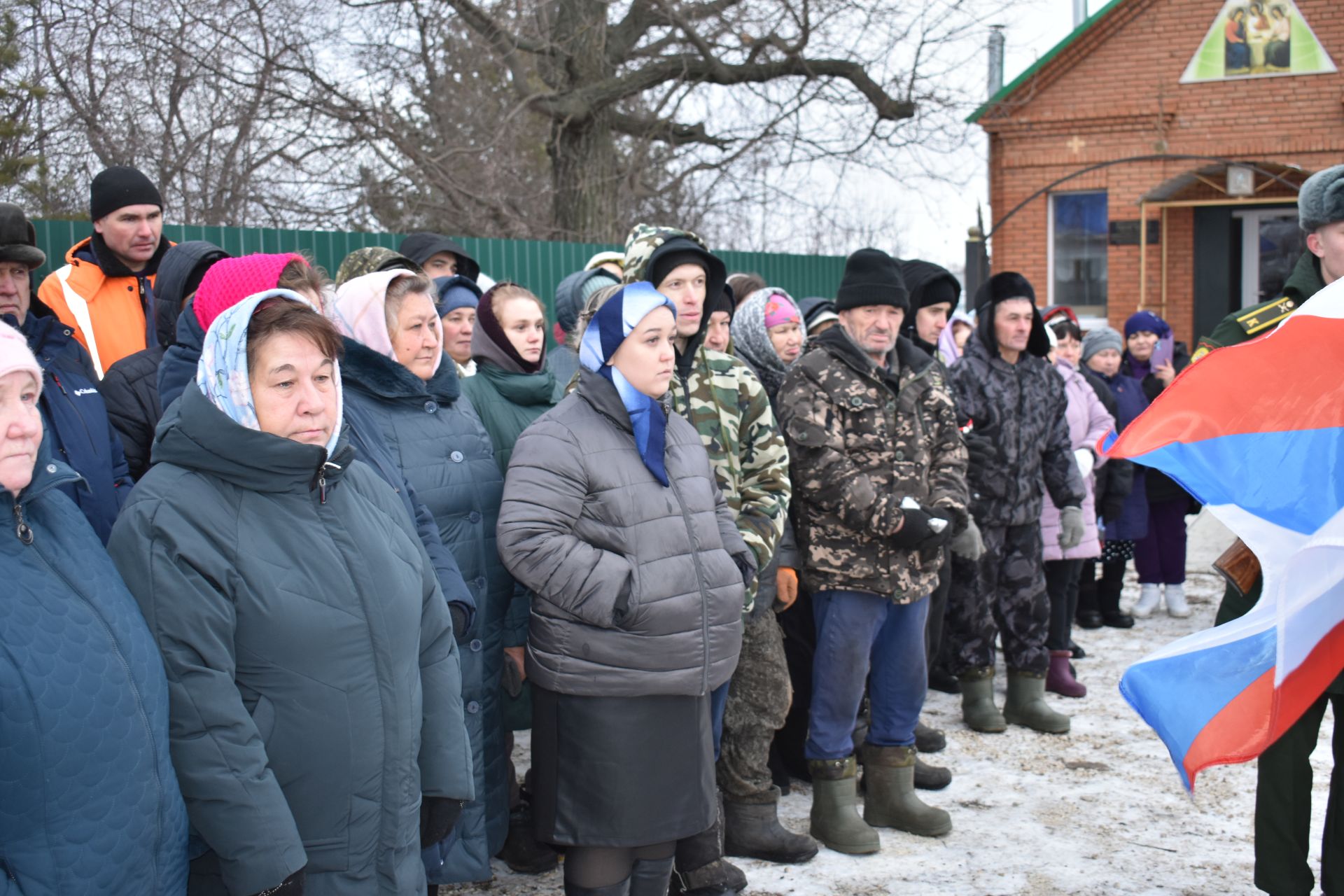 Махсус хәрби операция зонасында һәлак булган якташыбыз белән хушлаштылар