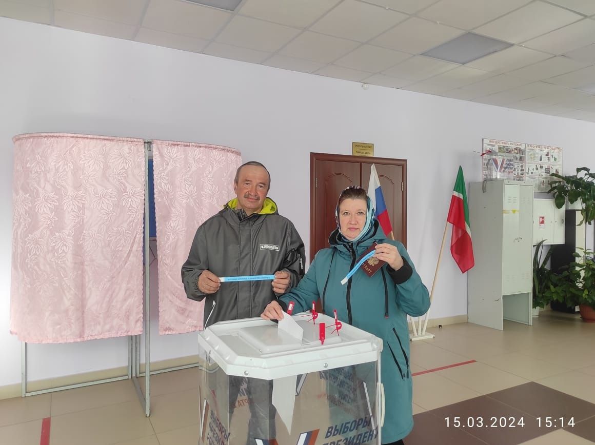 Иске Чәчкаб авылы сайлаучылары “Гаилә белән сайлыйбыз марафоны”на теләп кушылды