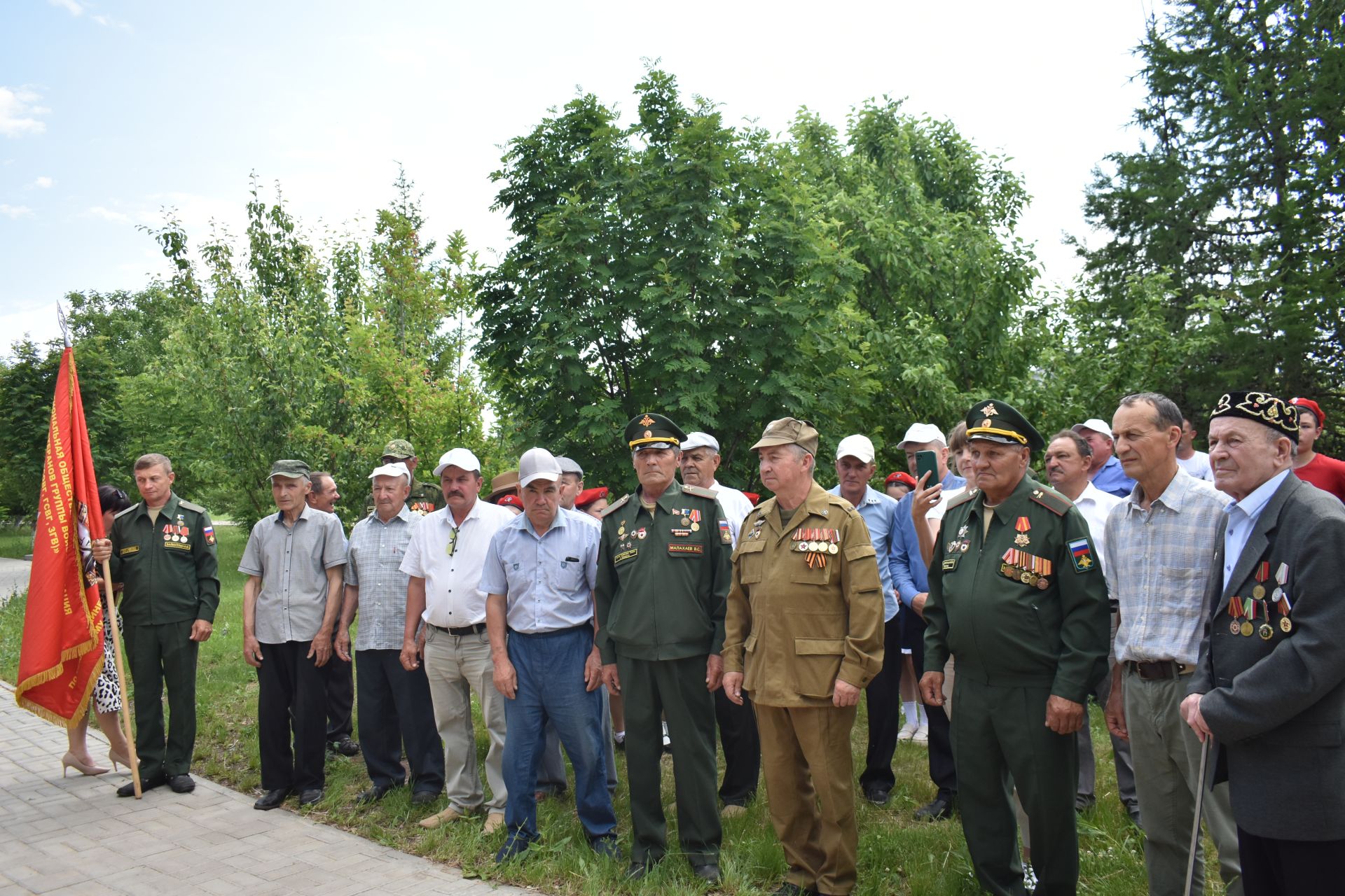 Кайбычта Германиядә совет гаскәрләре төркеме оешуга 79 ел тулуны билгеләп үттеләр