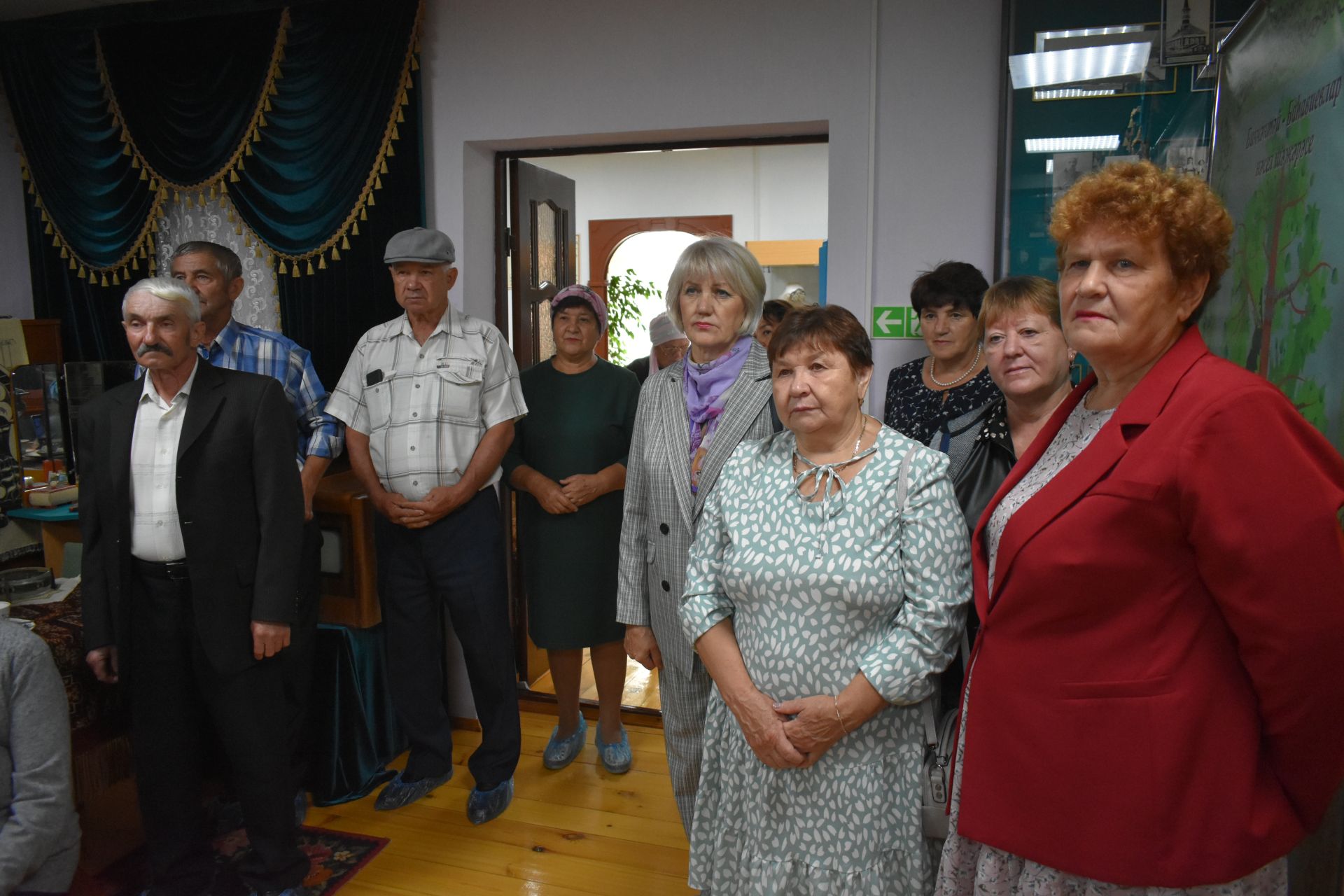 В музее Галии Кайбицкой собрались активисты ветеранского движения Багаевского и Большерусаковского сельских поселений