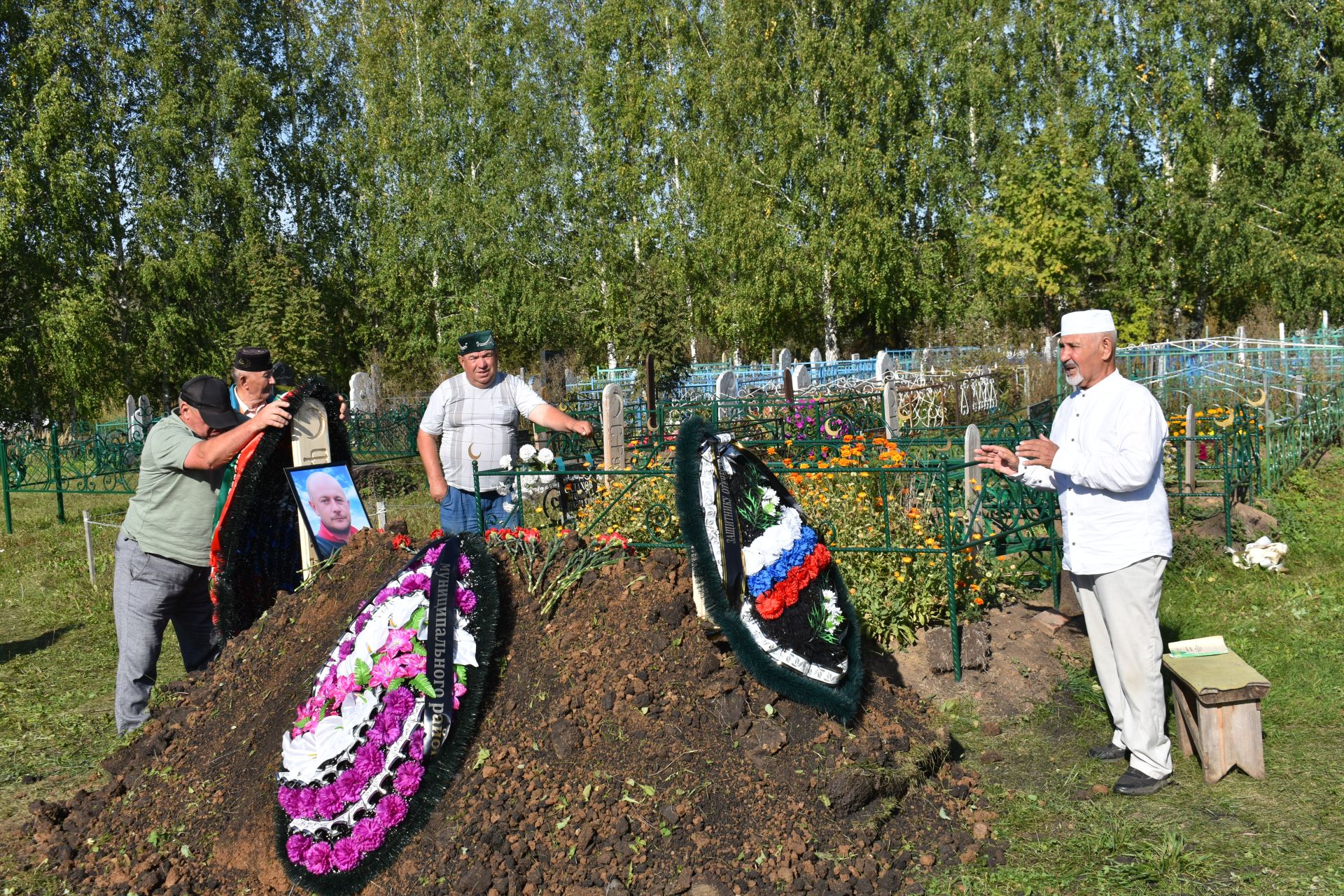 Борындыклылар махсус хәрби операциядә һәлак булган авылдашлары белән хушлашты