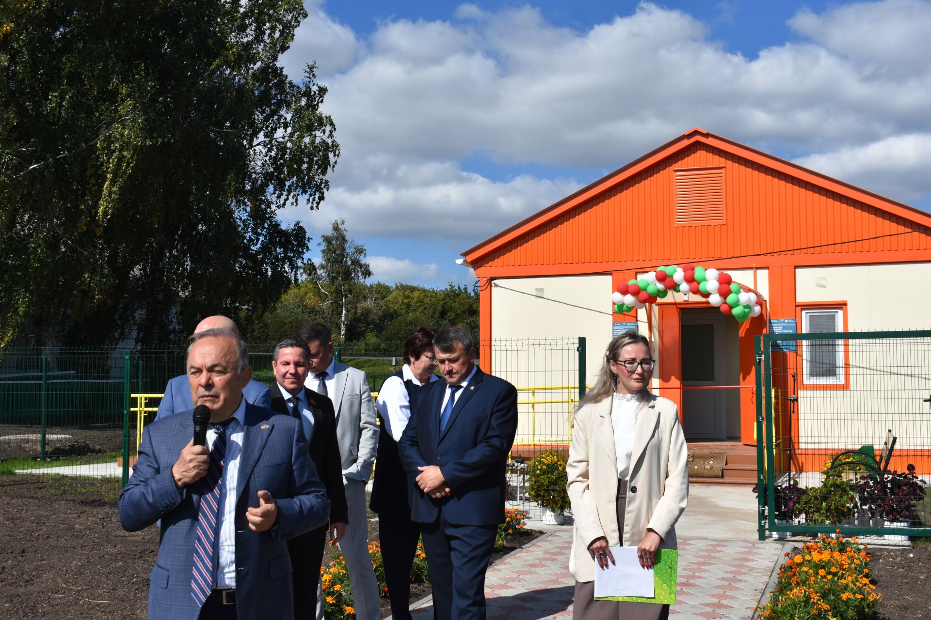 Сегодня состоялось открытие нового модульного фельдшерско — акушерского пункта в селе Ульянково