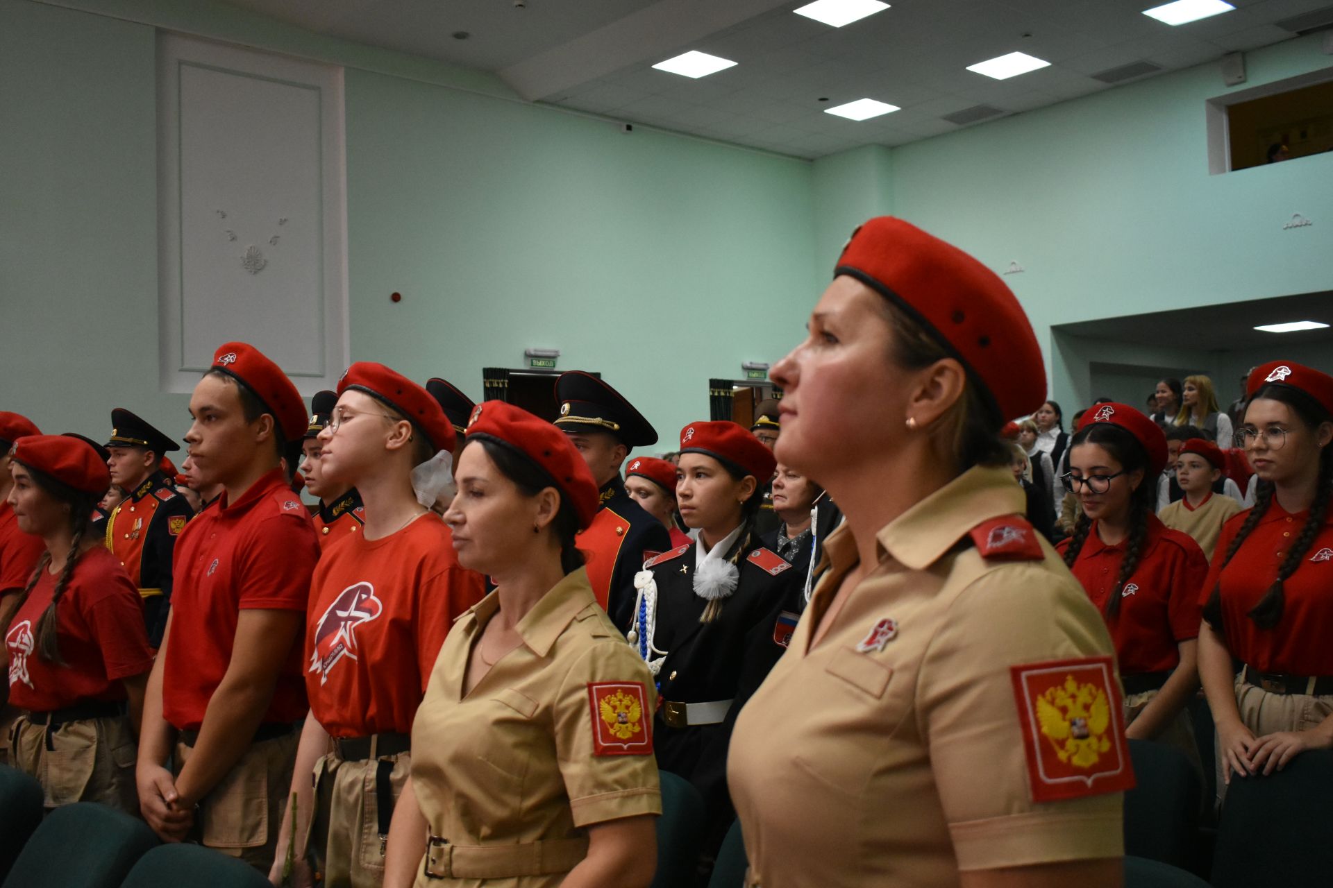 В Кайбицах состоялся девятый слет юнармейцев