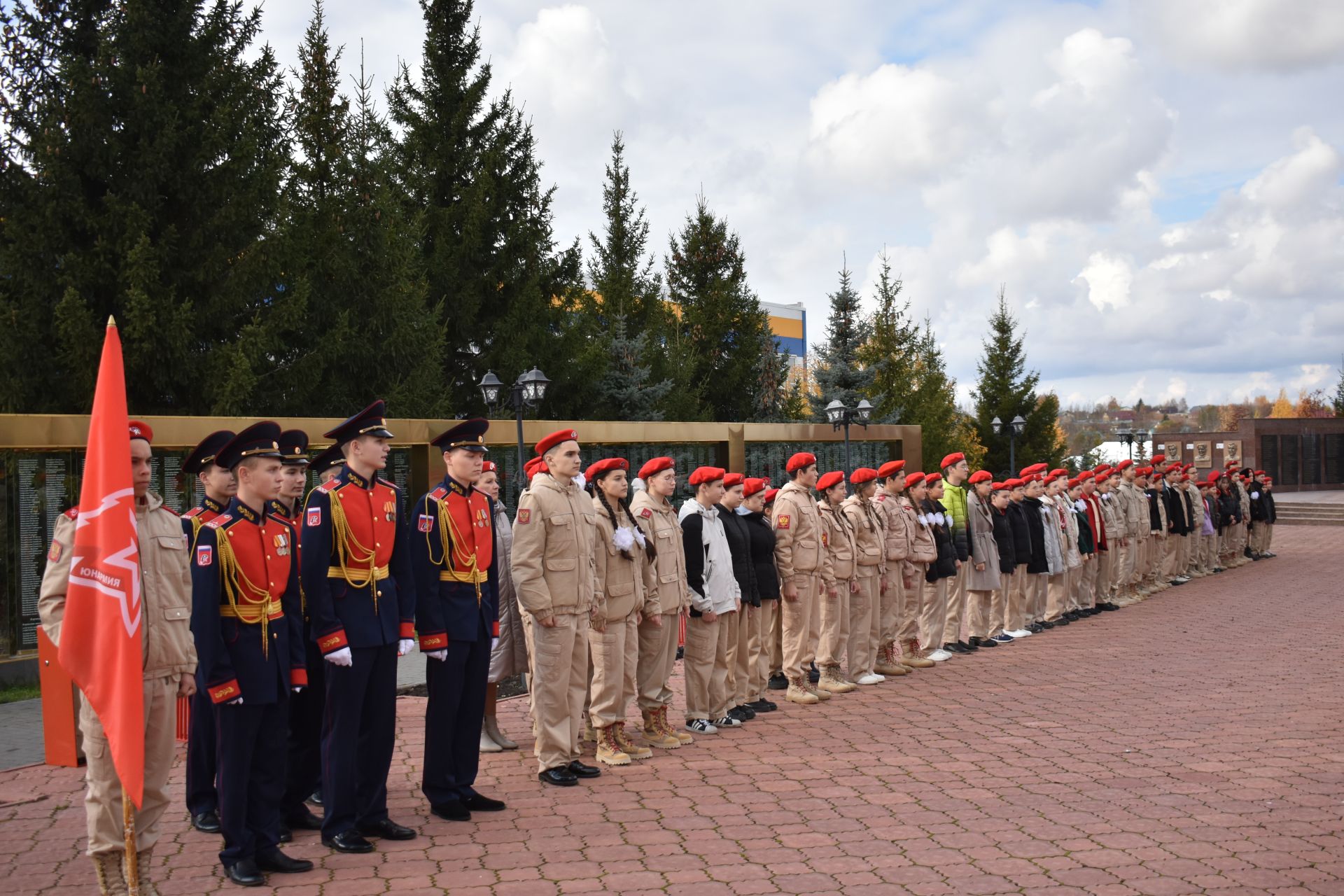 В Кайбицах состоялся девятый слет юнармейцев