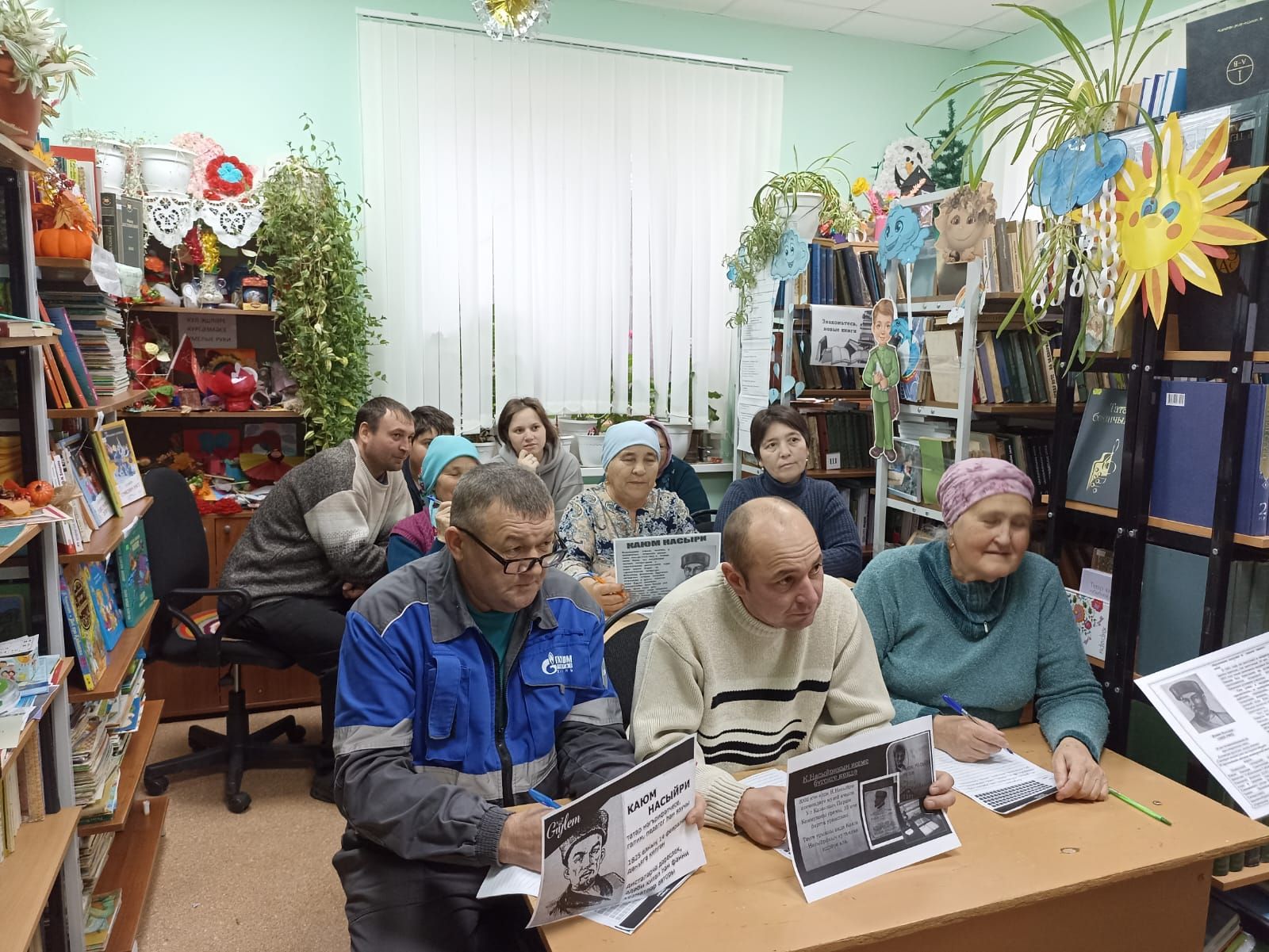 В селе Берлибаш работники культуры приняли участие в  акция по проверке грамотности на татарском языке «Татарча диктант»