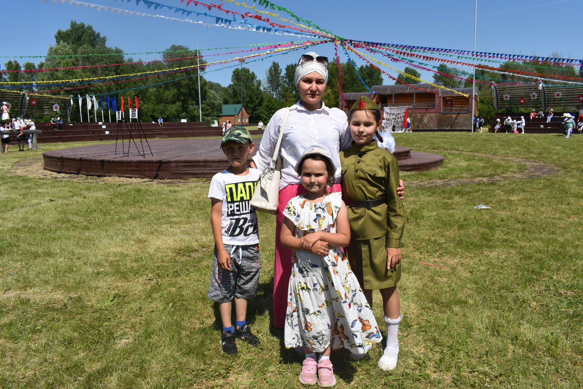 В Кайбицах состоялся детский Сабантуй