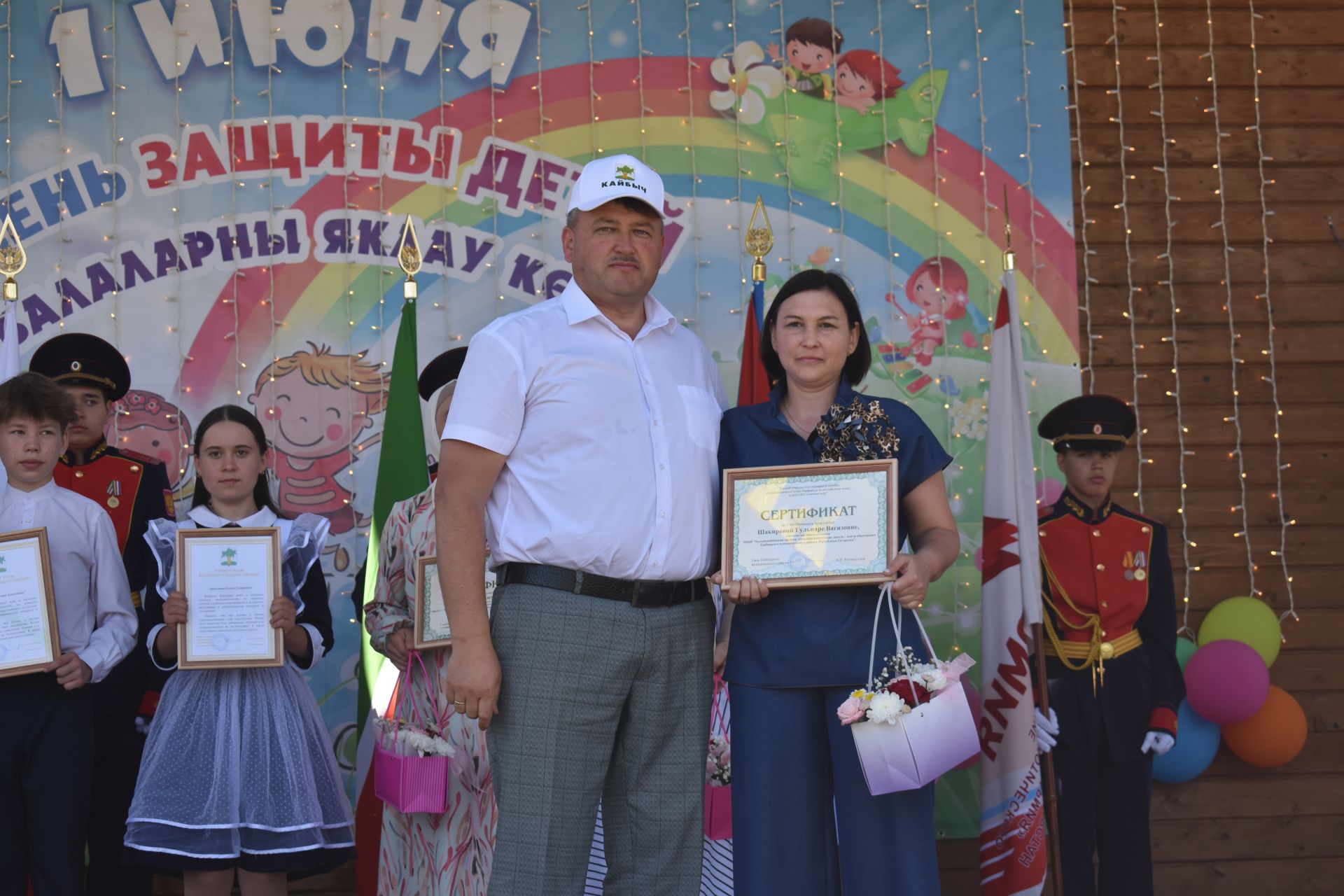 В Кайбицах состоялся детский Сабантуй
