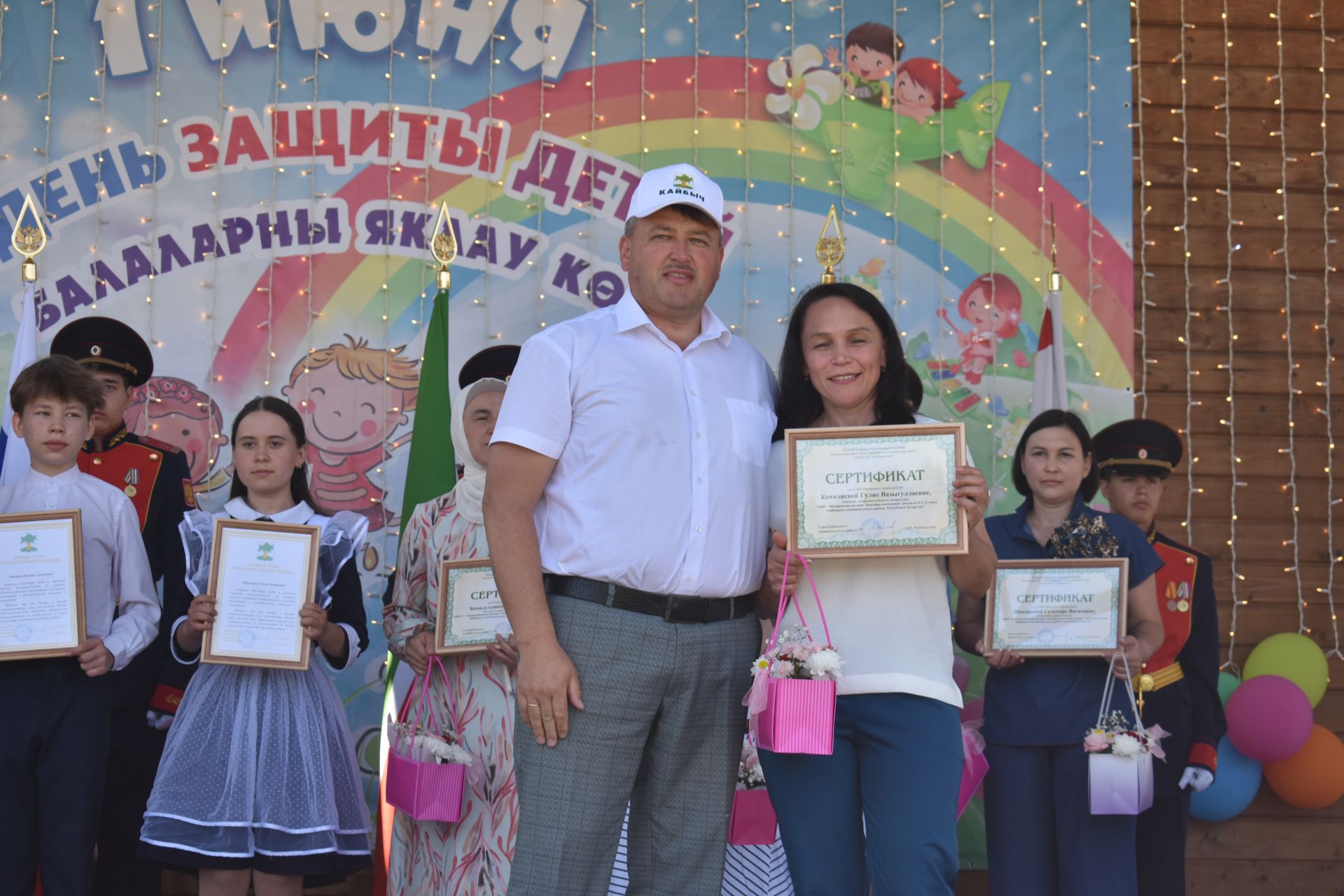 В Кайбицах состоялся детский Сабантуй