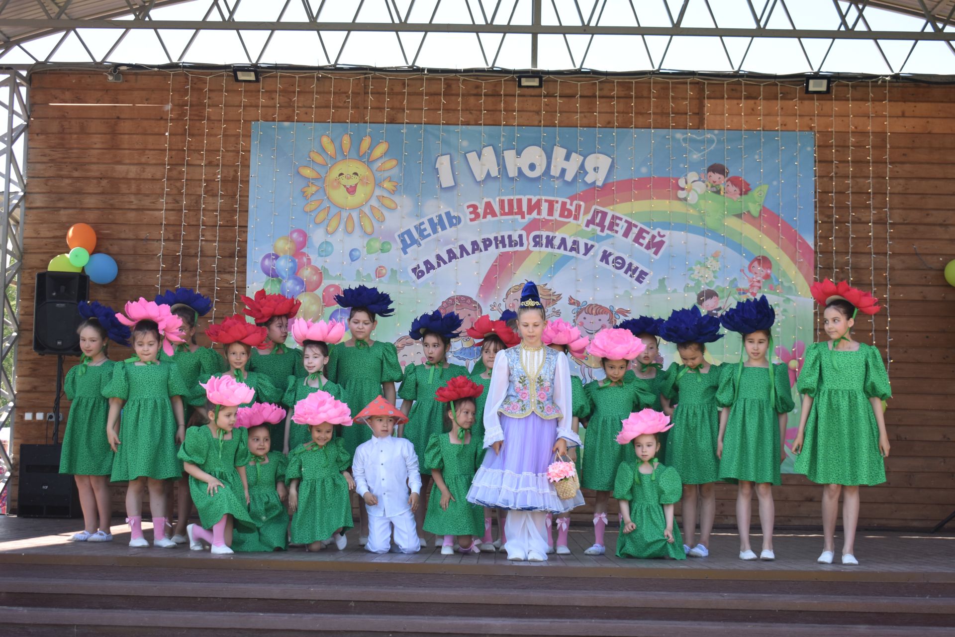 В Кайбицах состоялся детский Сабантуй