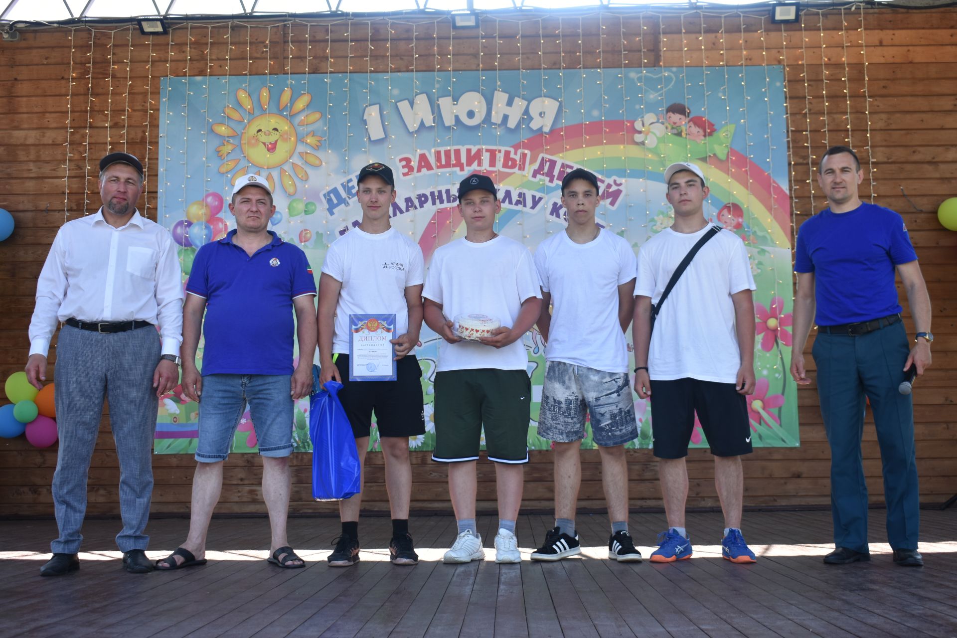В Кайбицах состоялся детский Сабантуй