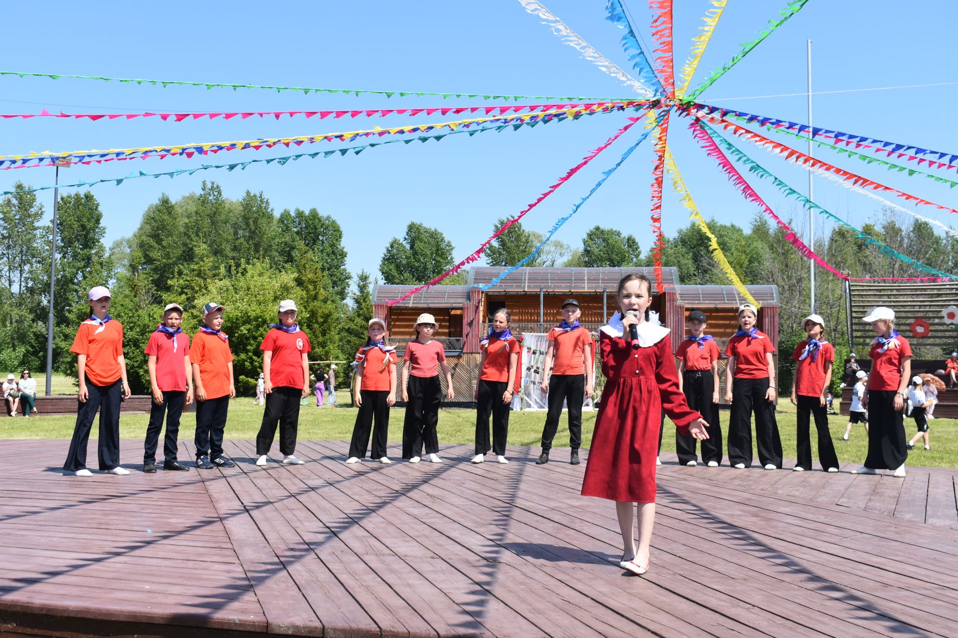 В Кайбицах состоялся детский Сабантуй