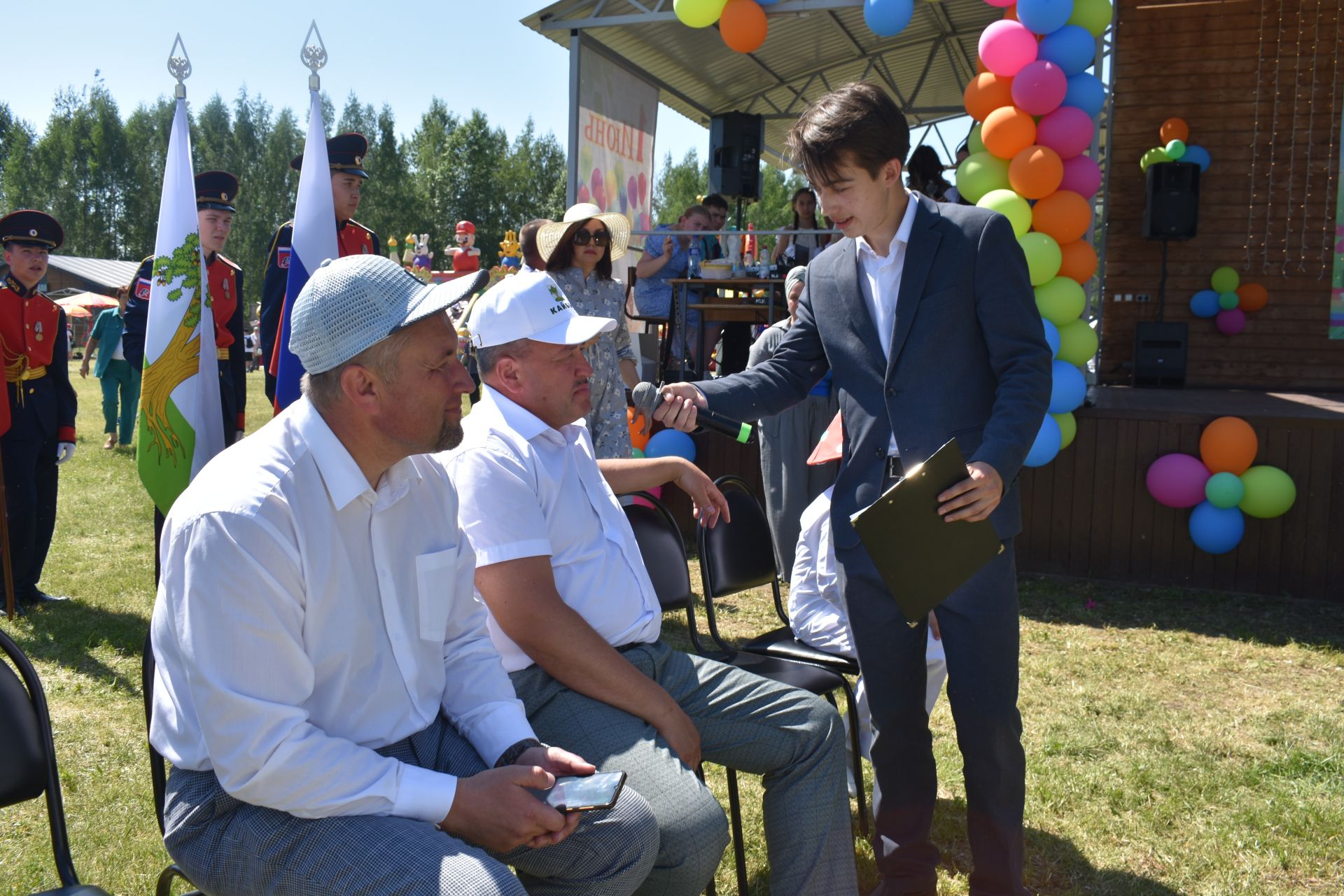 В Кайбицах состоялся детский Сабантуй