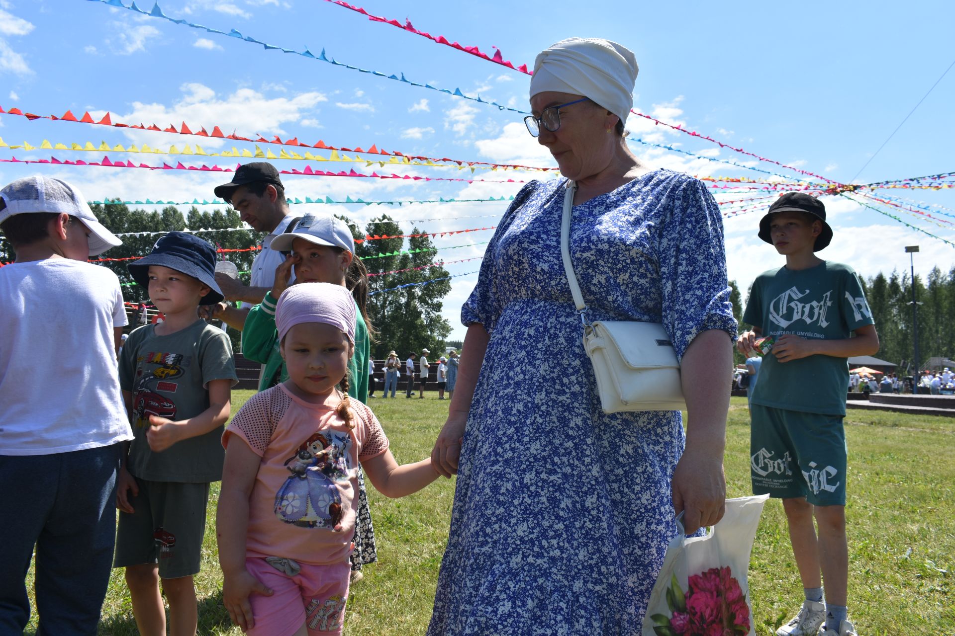 В Кайбицах состоялся детский Сабантуй