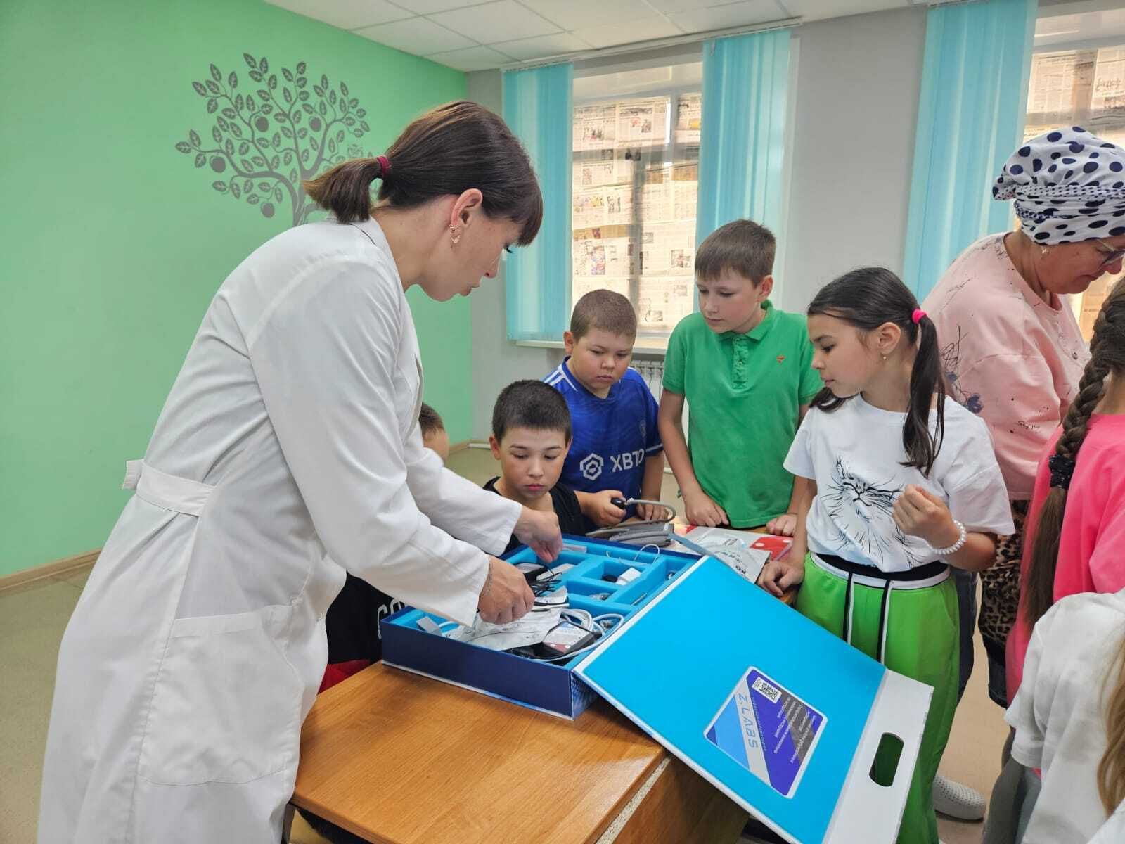 Чутеевская средняя школа Кайбицкого района продолжает свою работу Центр «Точка роста» естественнонаучной и технологической направленностей