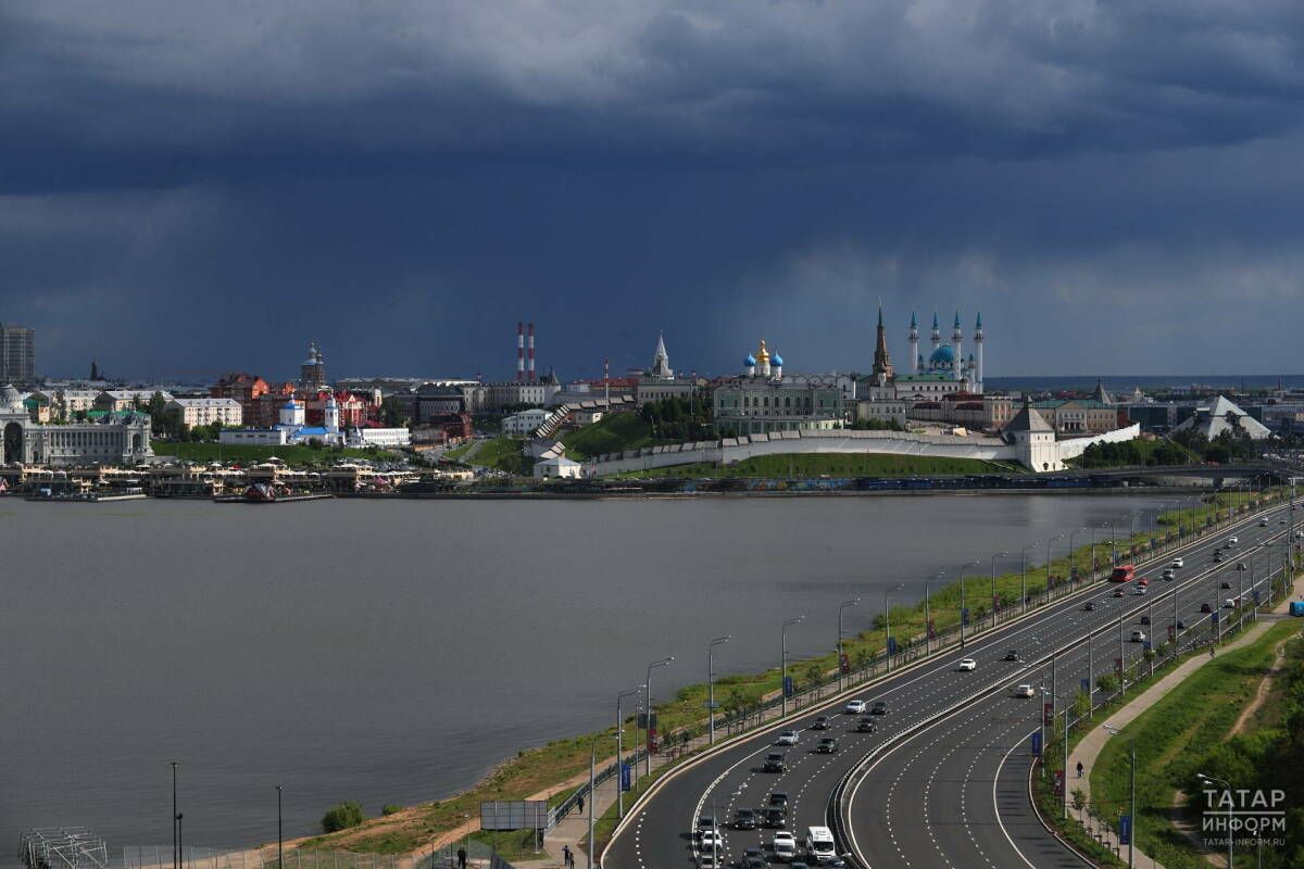 В Татарстане 2 июля ожидаются дожди и грозы с порывистым ветром