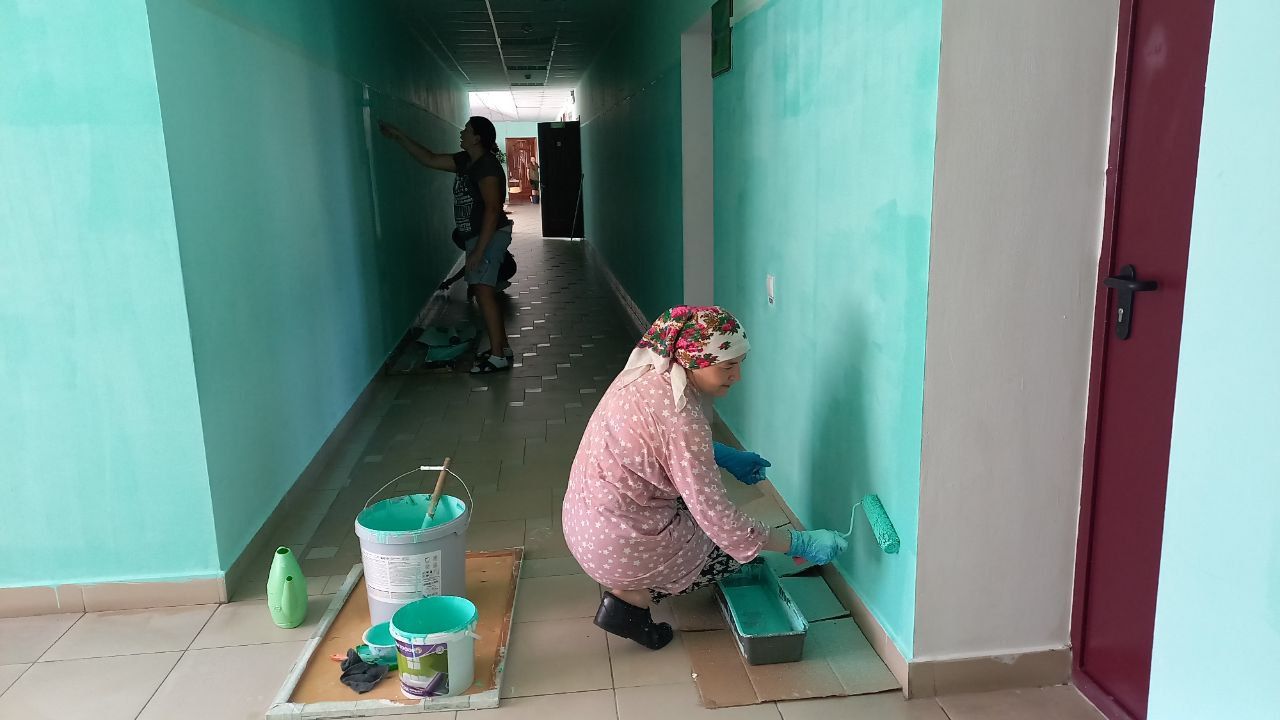 В Большекайбицкой школе кипит подготовка к новому учебному году
