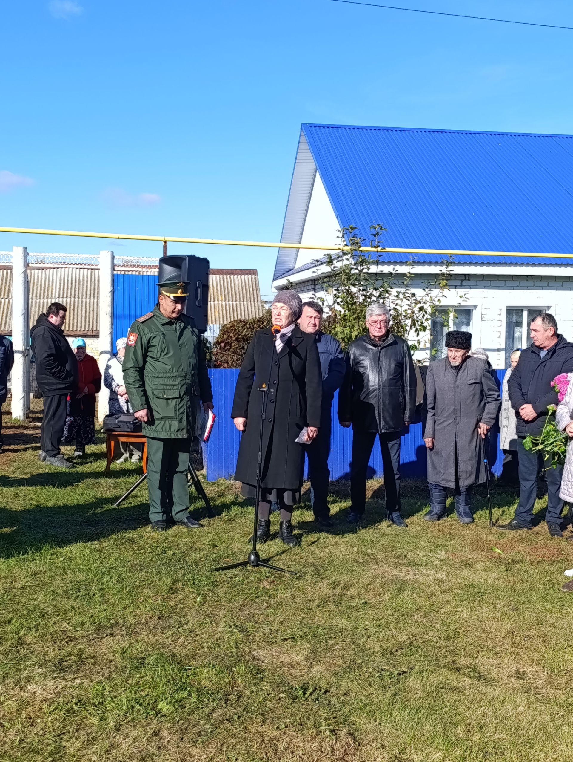 Мөрәледә герой авылдашлары белән хушлаштылар