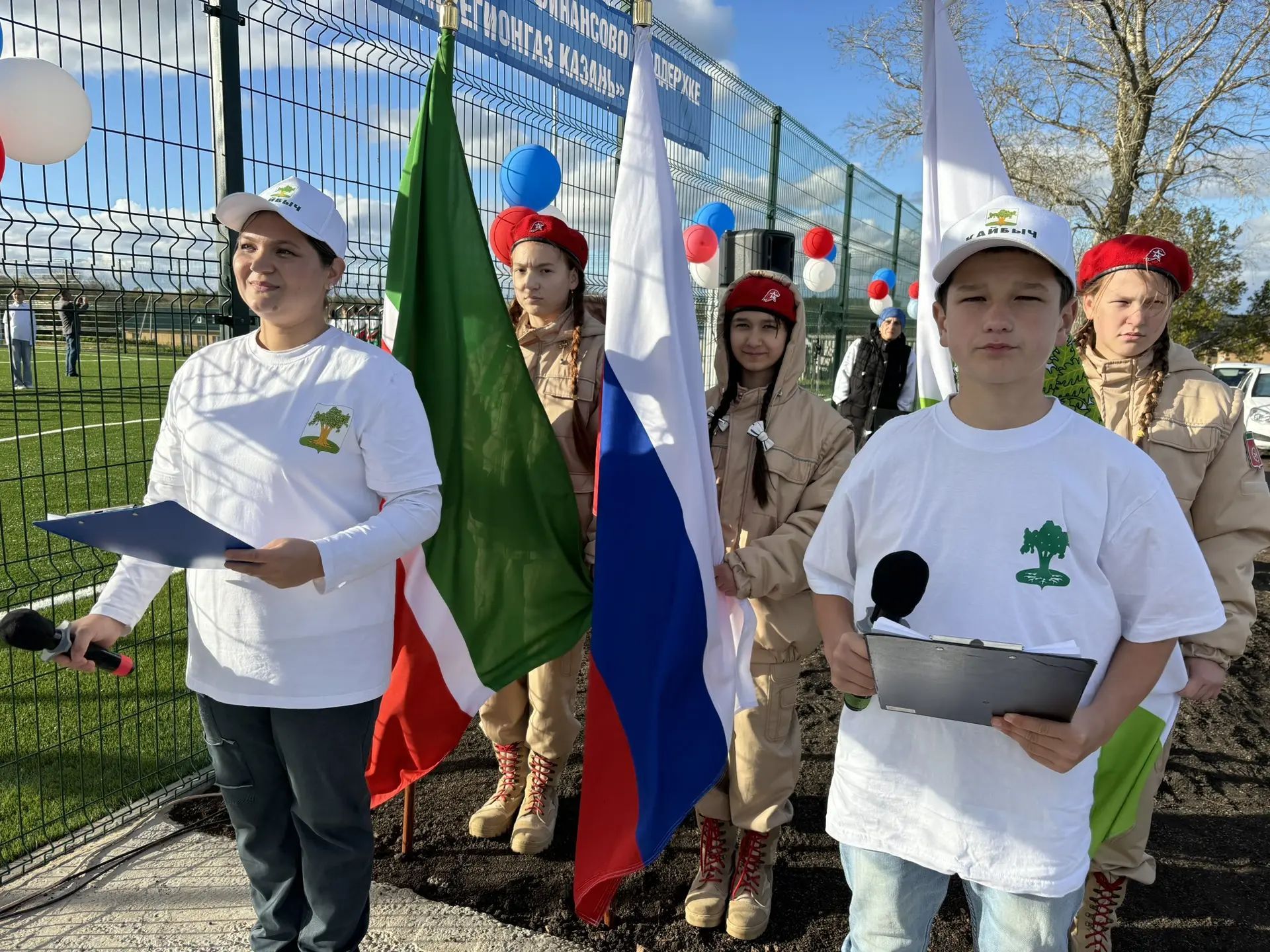 В селе Берлибаш открылась площадка для мини-футбола