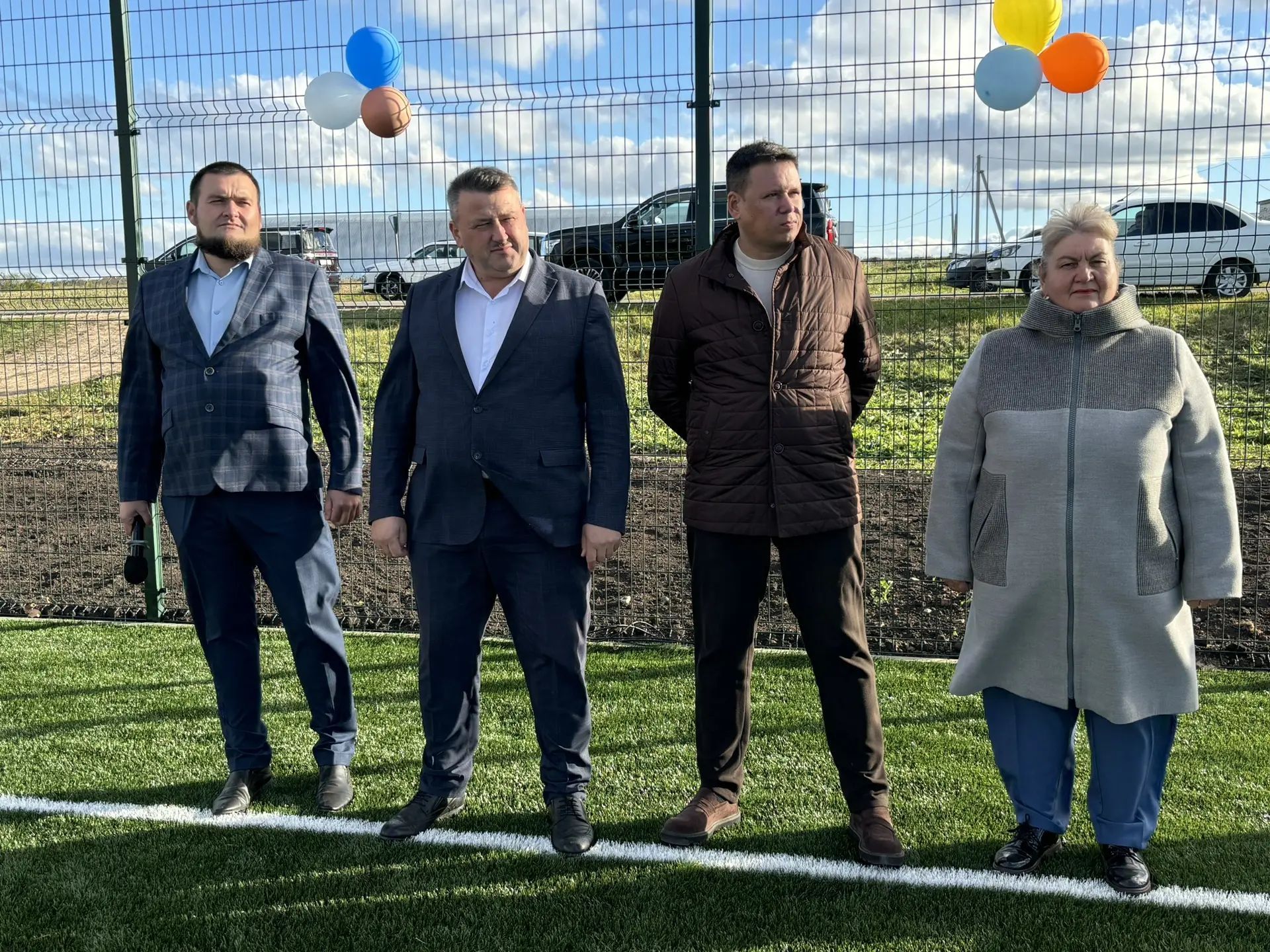 В селе Берлибаш открылась площадка для мини-футбола