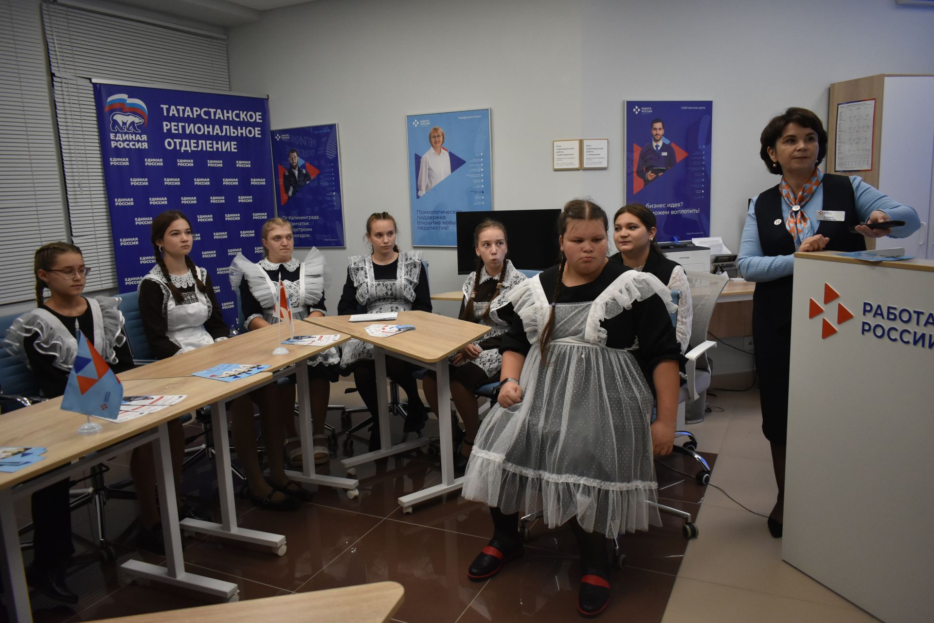 Шаг в профессию: Кадровый центр Кайбицкого района провел день открытых дверей для школьников