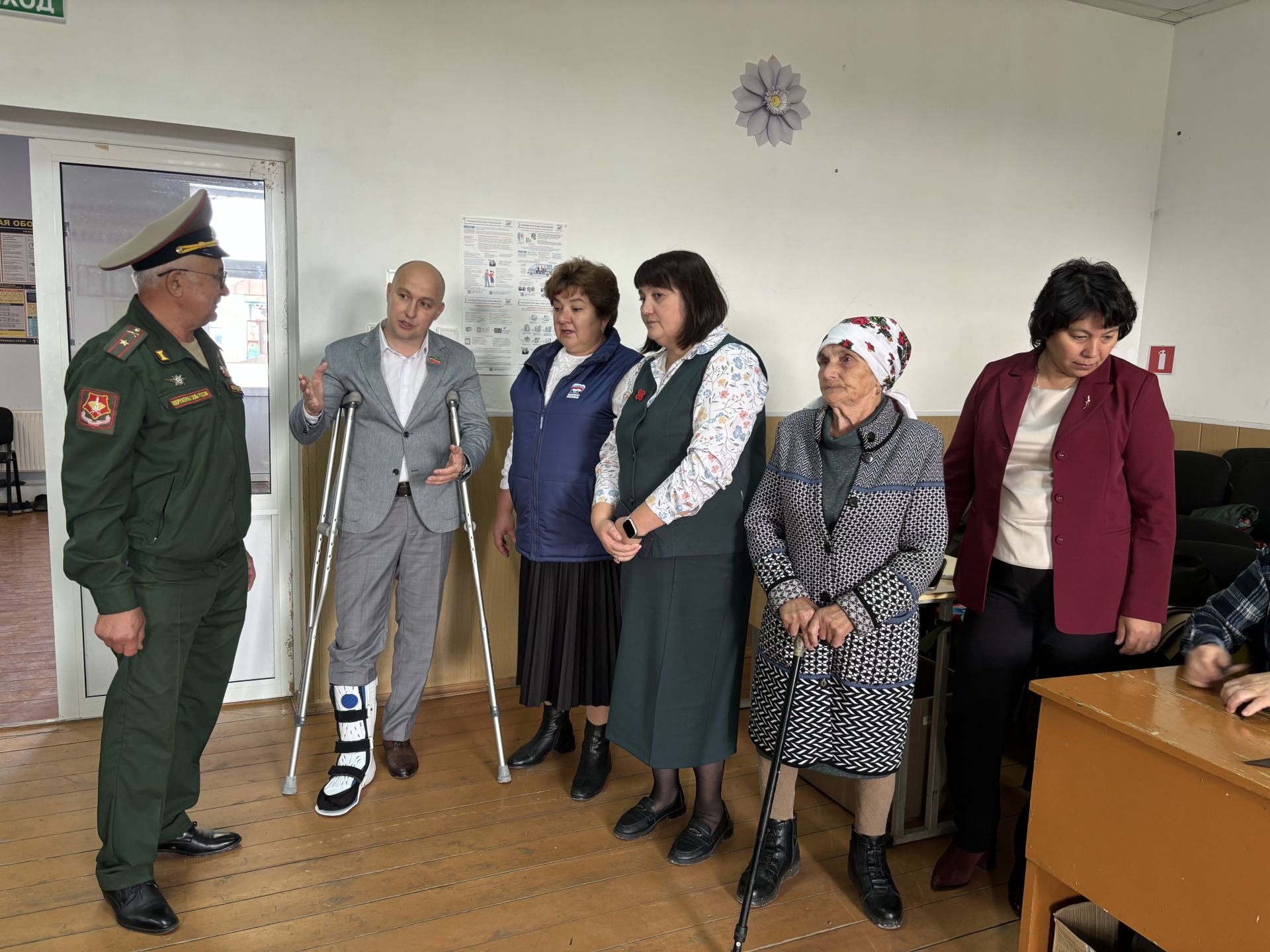 В Кайбицком районе побывал депутат Госсовета РТ