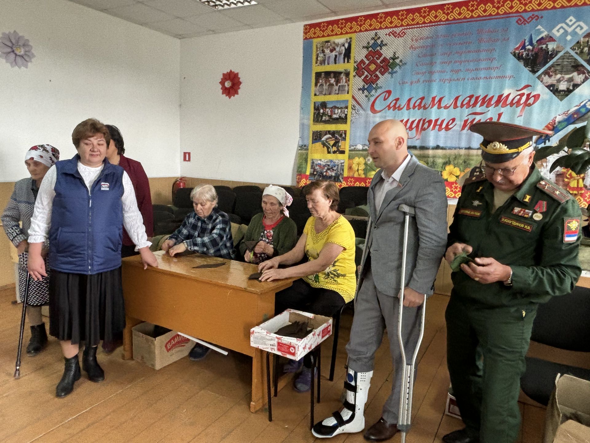 В Кайбицком районе побывал депутат Госсовета РТ