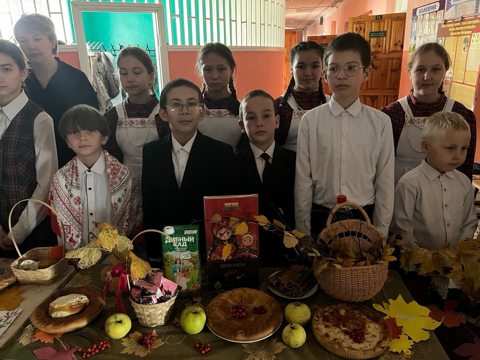 В Хозесановской школе отметили праздник Покрова