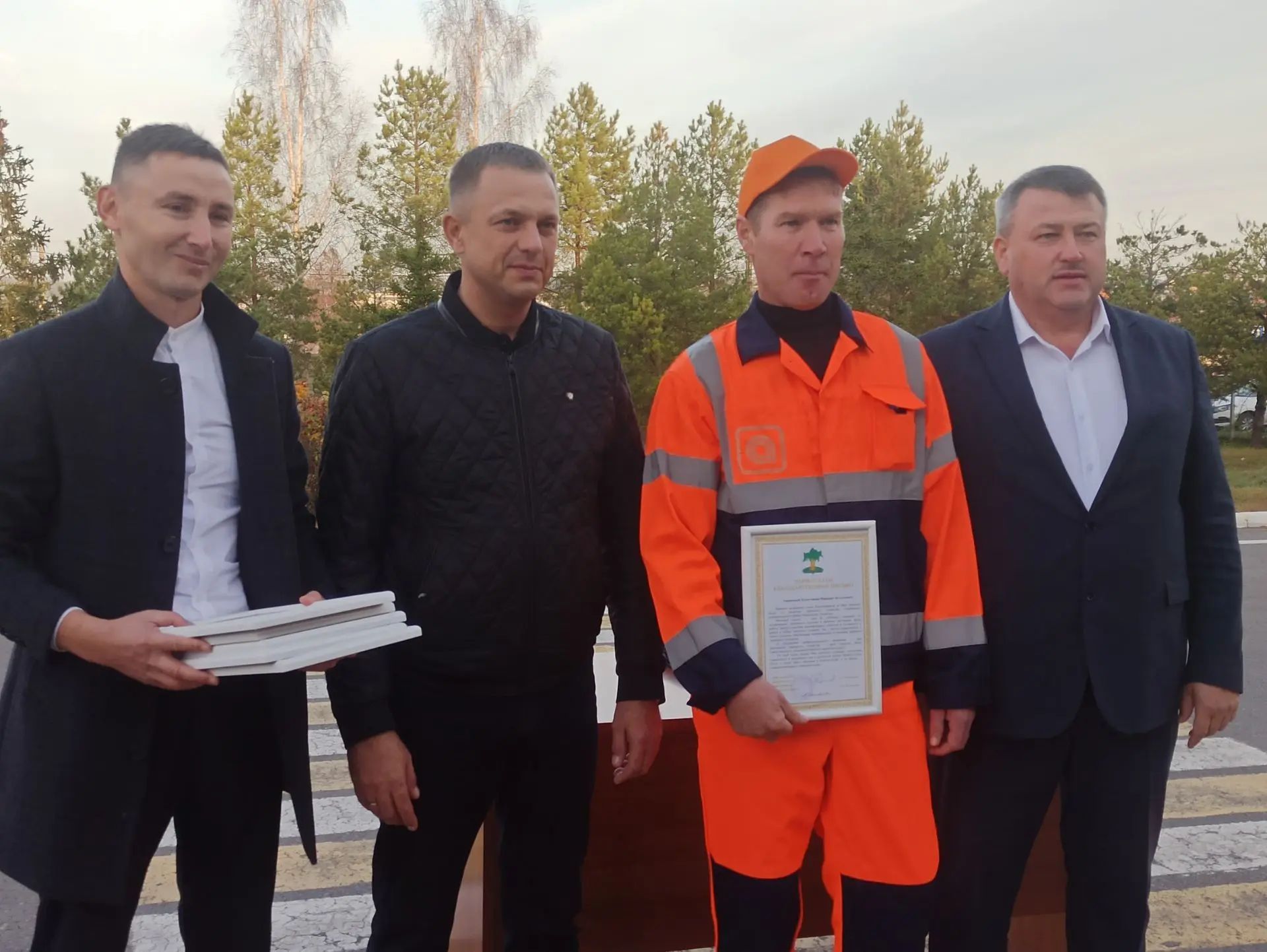 Дорожники Кайбицкого района отмечают профессиональный праздник