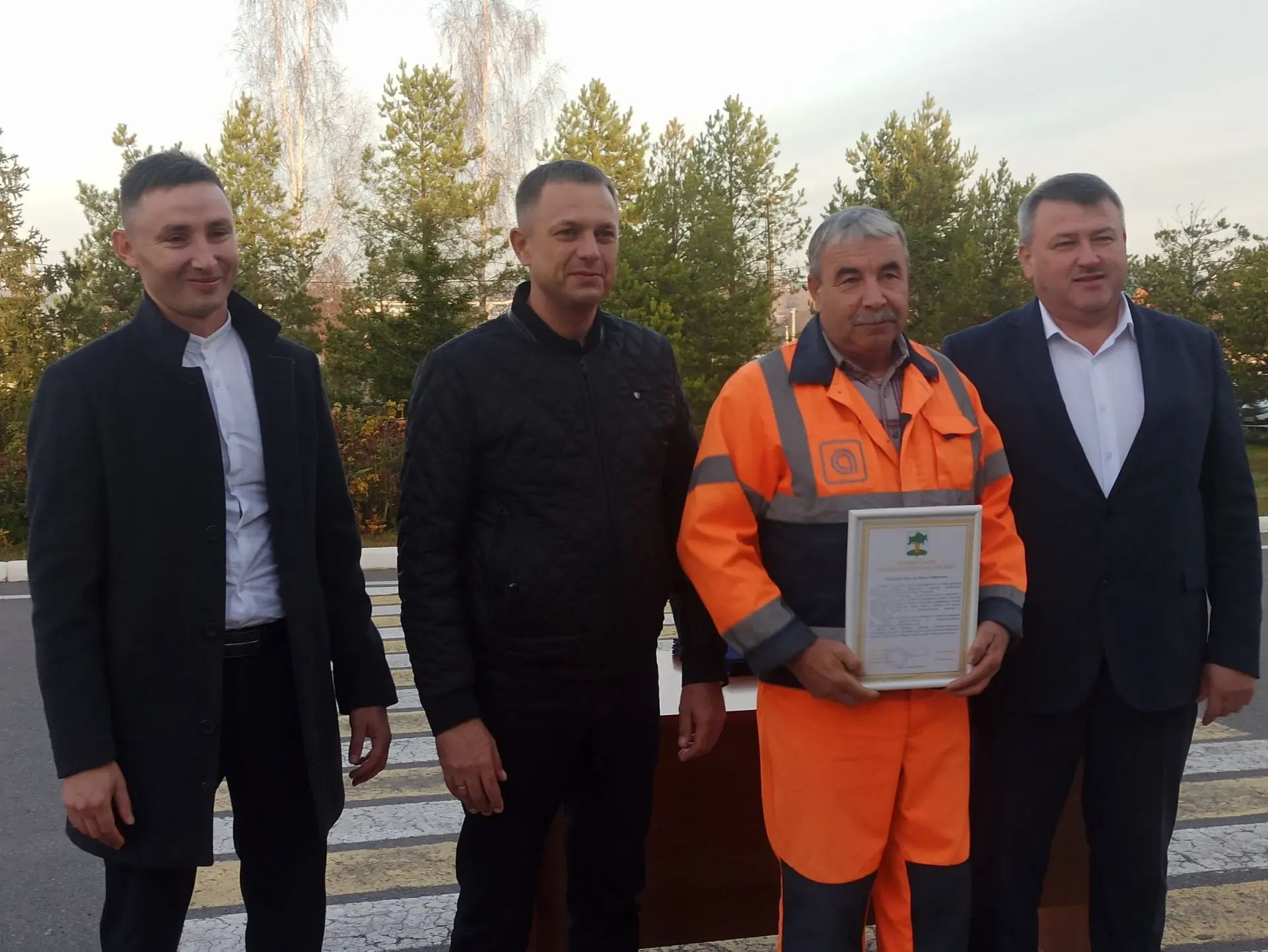 Дорожники Кайбицкого района отмечают профессиональный праздник