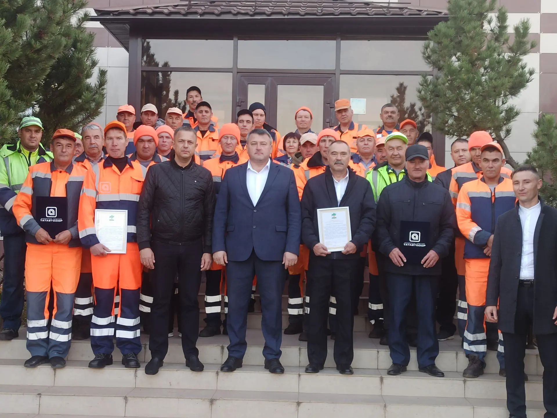 Дорожники Кайбицкого района отмечают профессиональный праздник