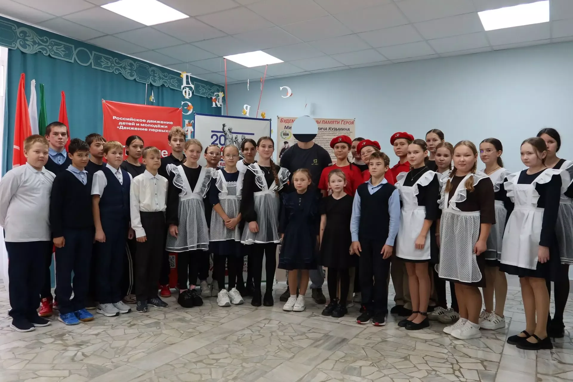 В Старотябердинской школе прошла встреча с выпускником — участником СВО