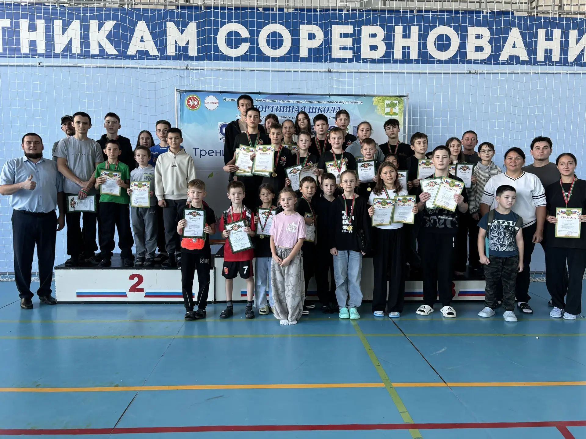В Кайбицком районе прошли районные соревнования по плаванию среди школьников