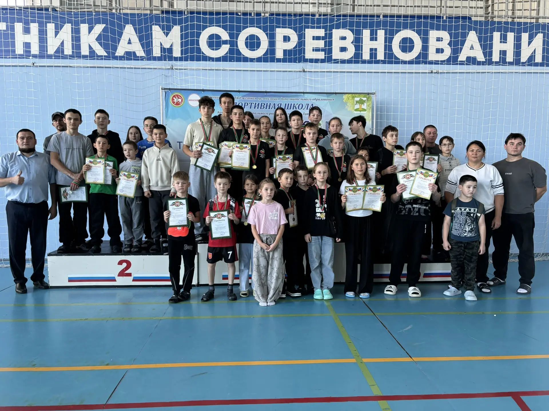В Кайбицком районе прошли районные соревнования по плаванию среди школьников
