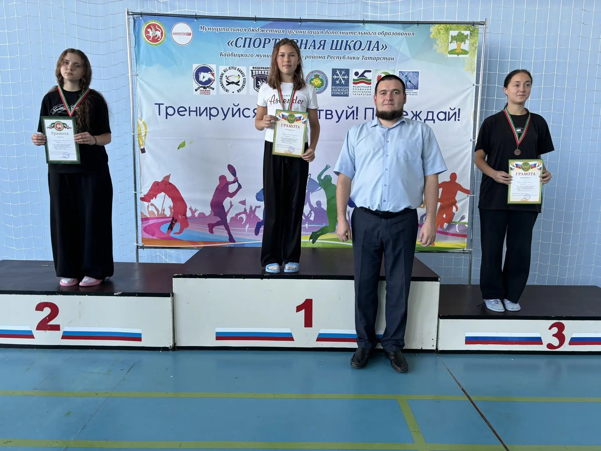 В Кайбицком районе прошли районные соревнования по плаванию среди школьников