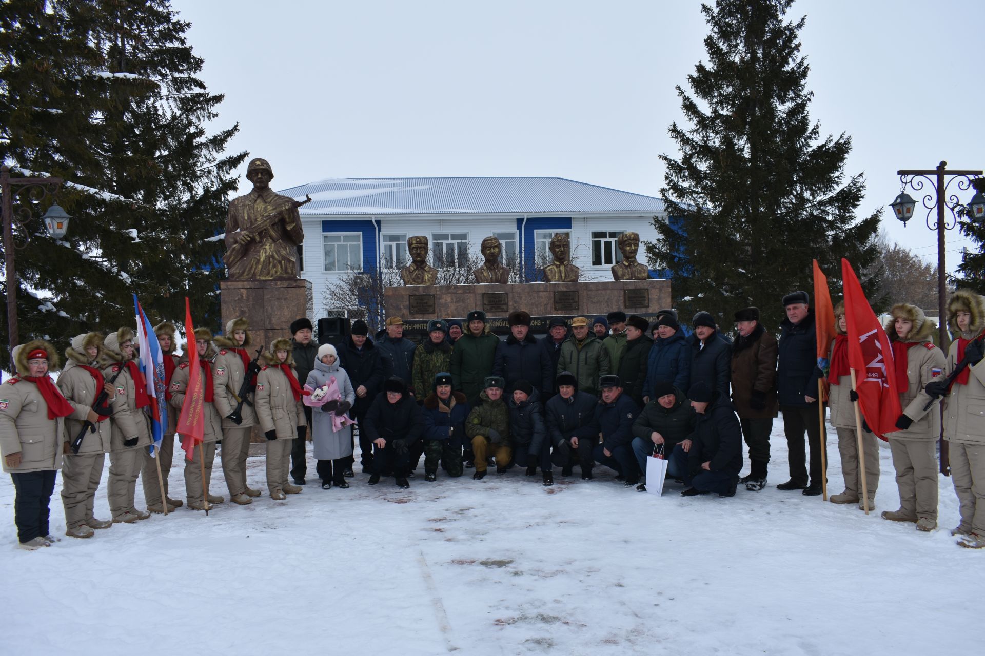 В Кайбицах почтили память солдат, участвовавших в боевых действиях в Афганистане