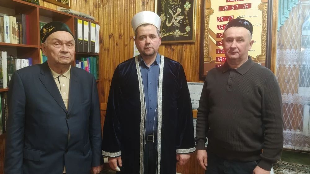 В мечети села Большие Кайбицы состоялся благотворительный ифтар