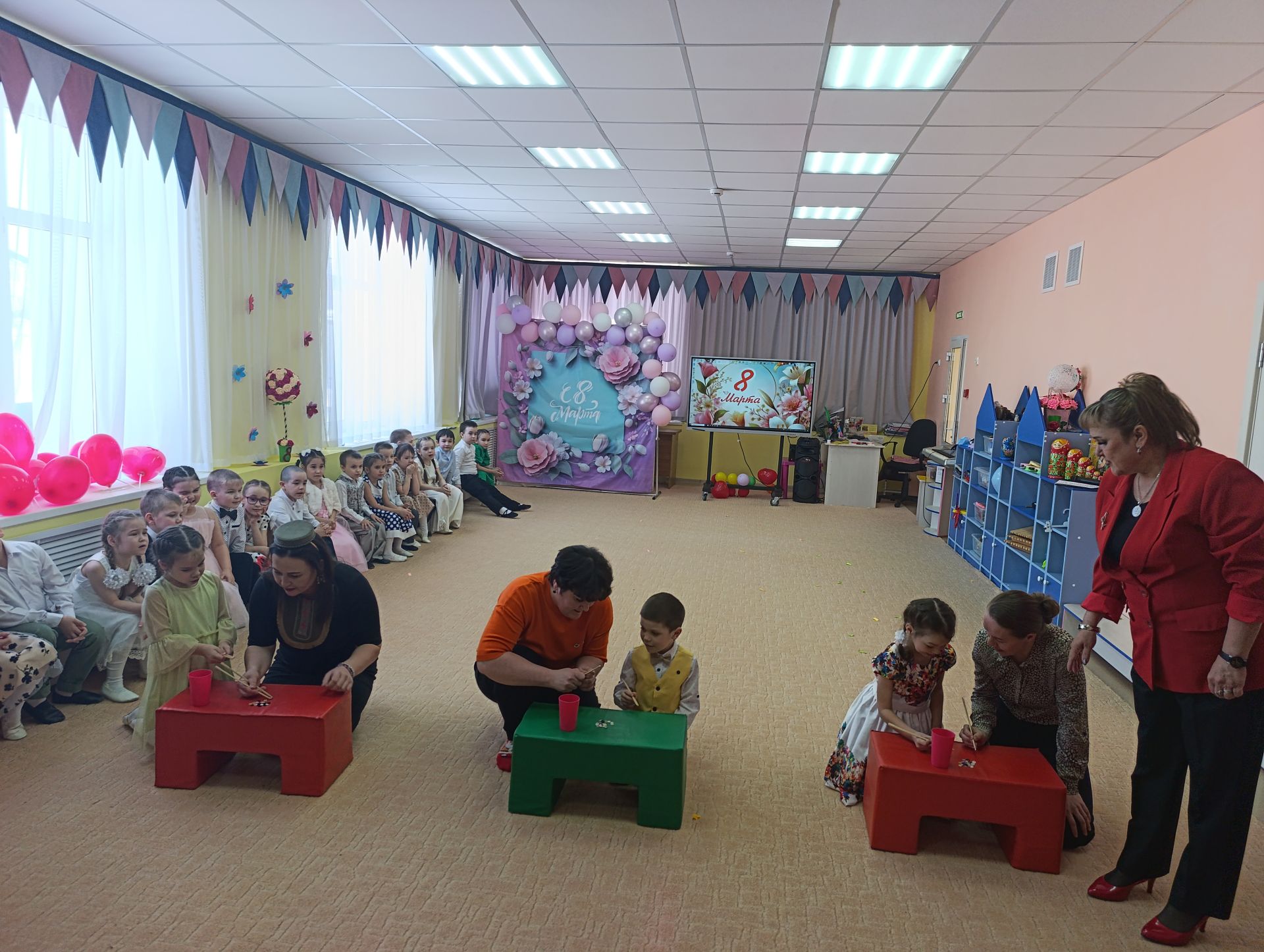 В детском саду «Миляшкай» в Кайбицком районе состоялся трогательный концерт, посвященный мамам
