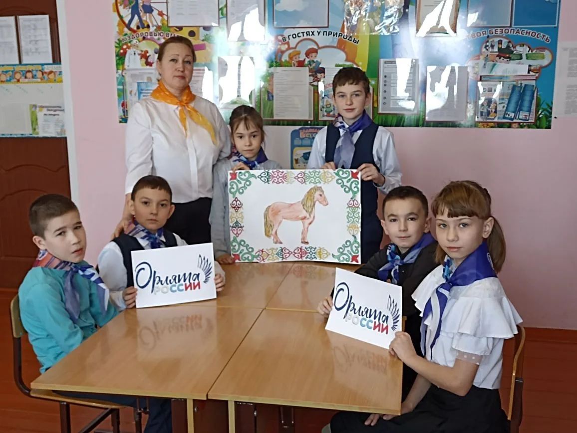 Ученики начальных классов Берлибашской школы отправились в очередное путешествие по треку «Орлёнок-Путешественник»