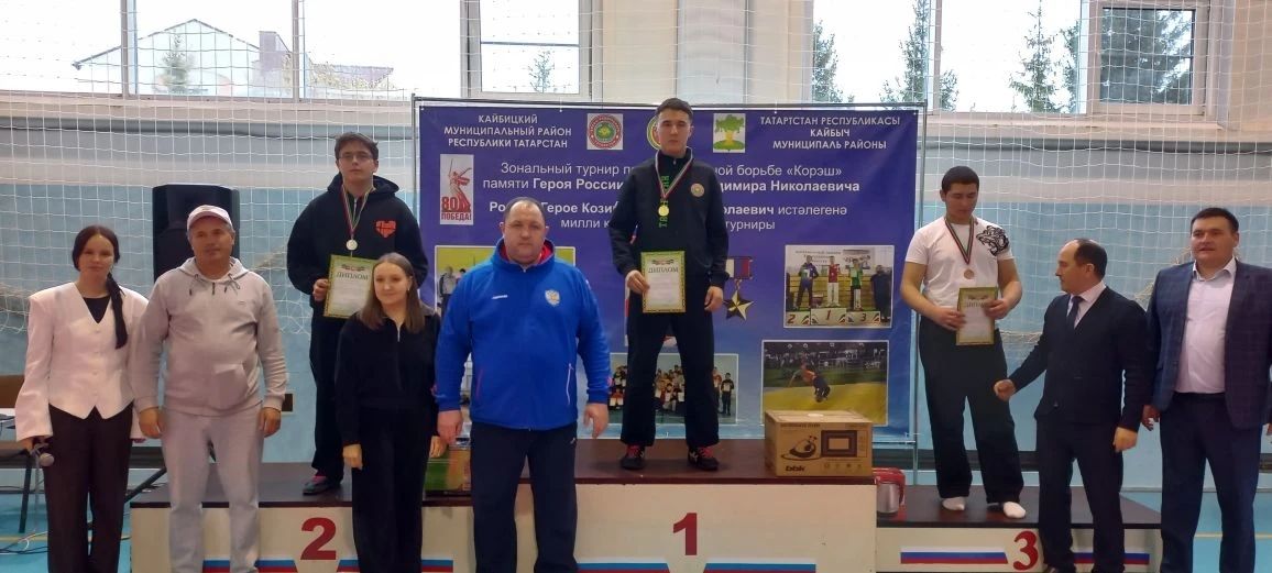 В Кайбицком районе прошли соревнования по борьбе, посвященные памяти Героя России