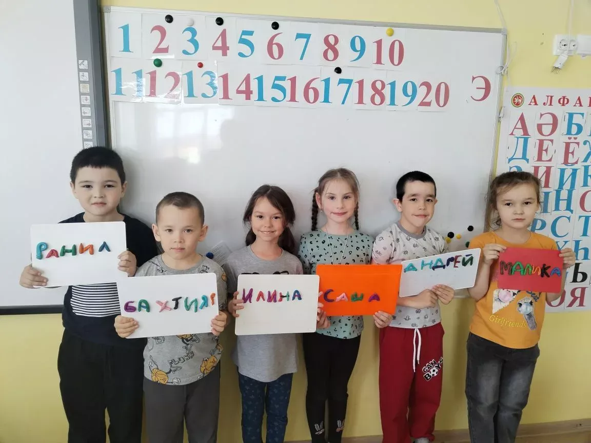 В Кайбицком детском саду «Миляшкай» буквы ожили в пластилине