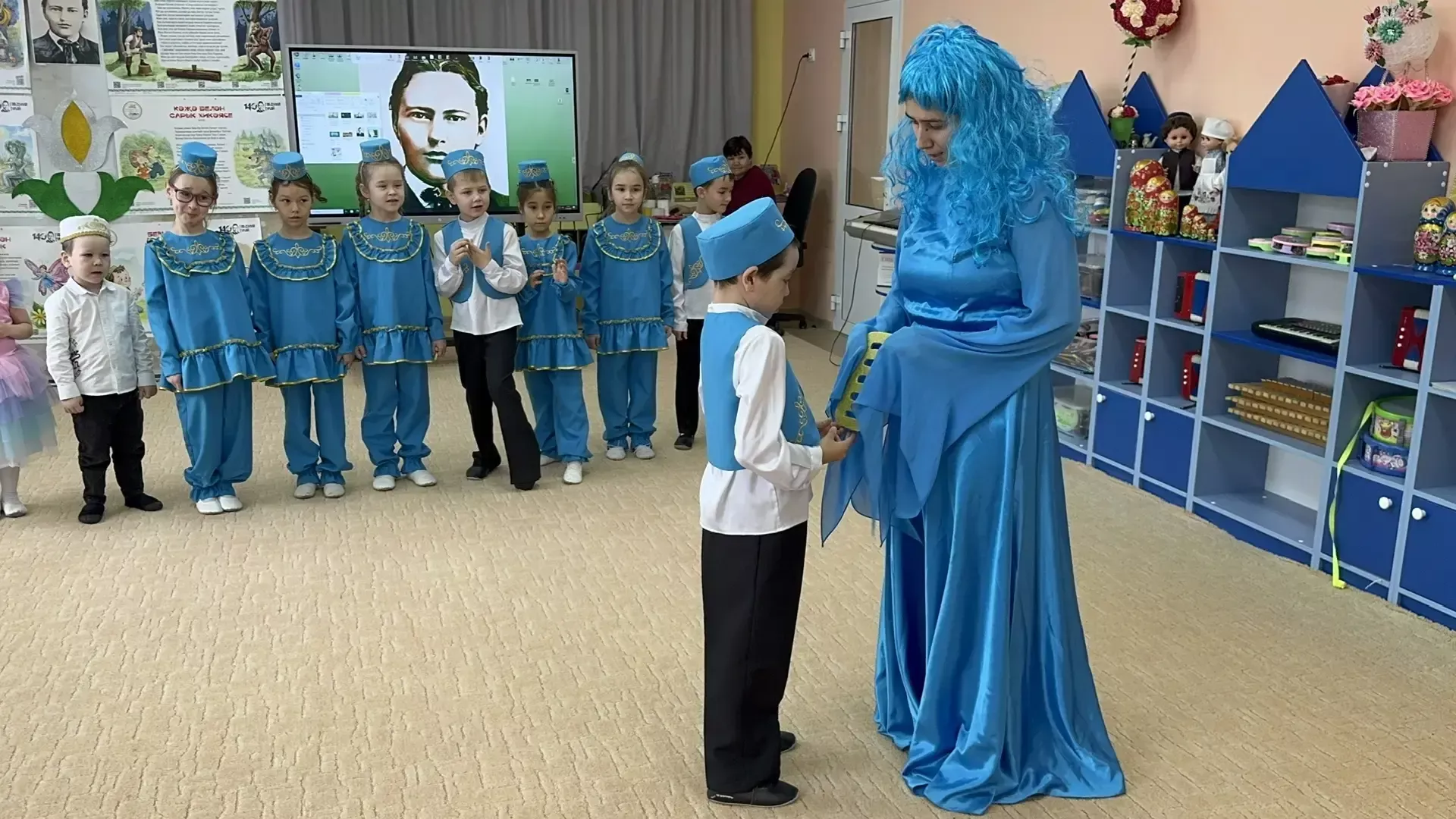 Кайбычның «Милләшкәй» балалар бакчасында Габдулла Тукайның 140 еллыгын билгеләп үттеләр
