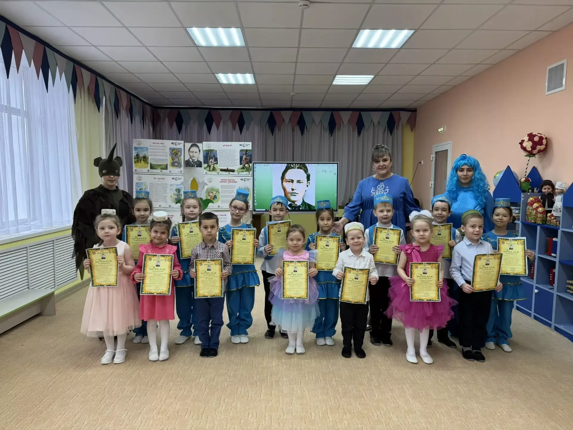 Кайбычның «Милләшкәй» балалар бакчасында Габдулла Тукайның 140 еллыгын билгеләп үттеләр