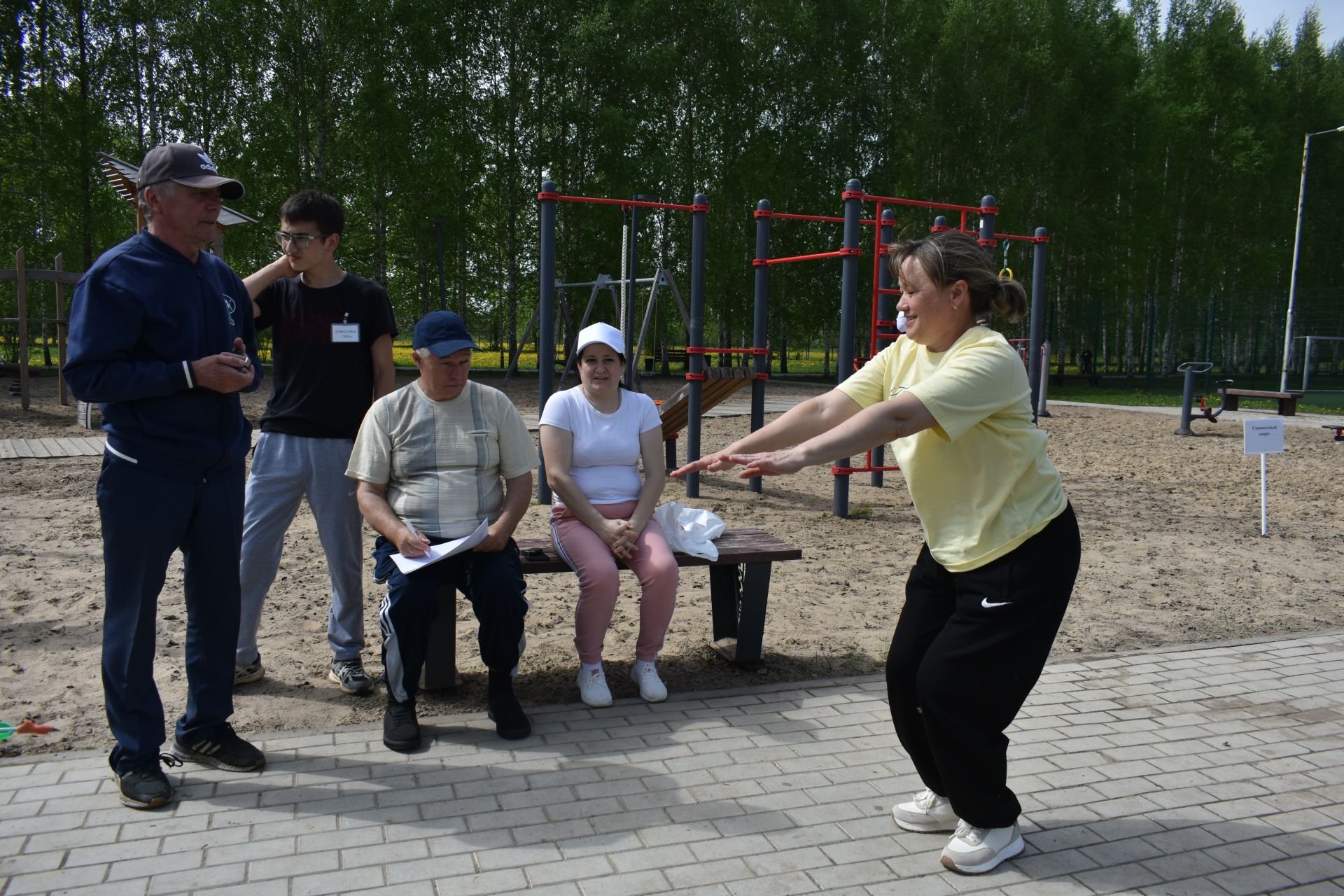 В Кайбицком парке отдыха состоялась «Семейная Зарница»